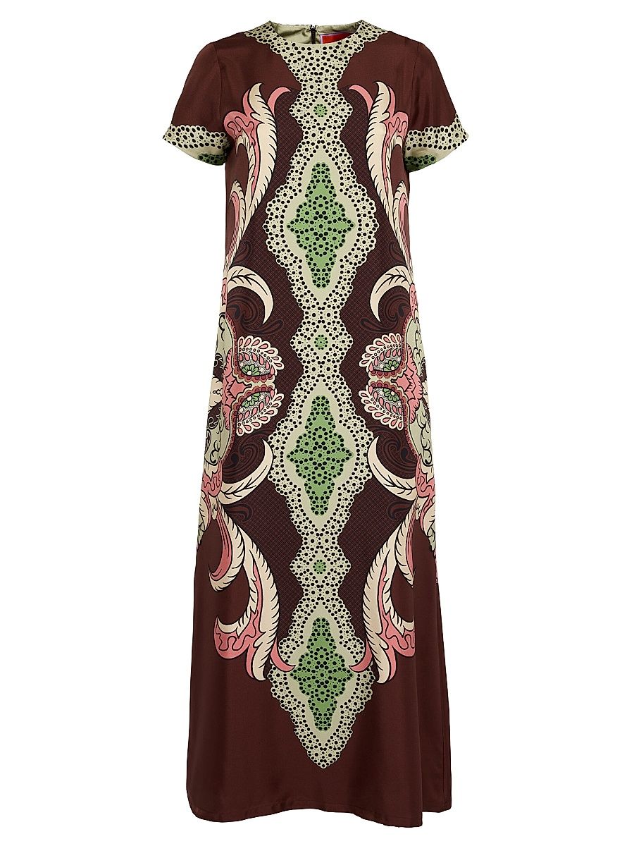 Women's Swing Dress - Portal Placee Testa Di Moro - Size Large