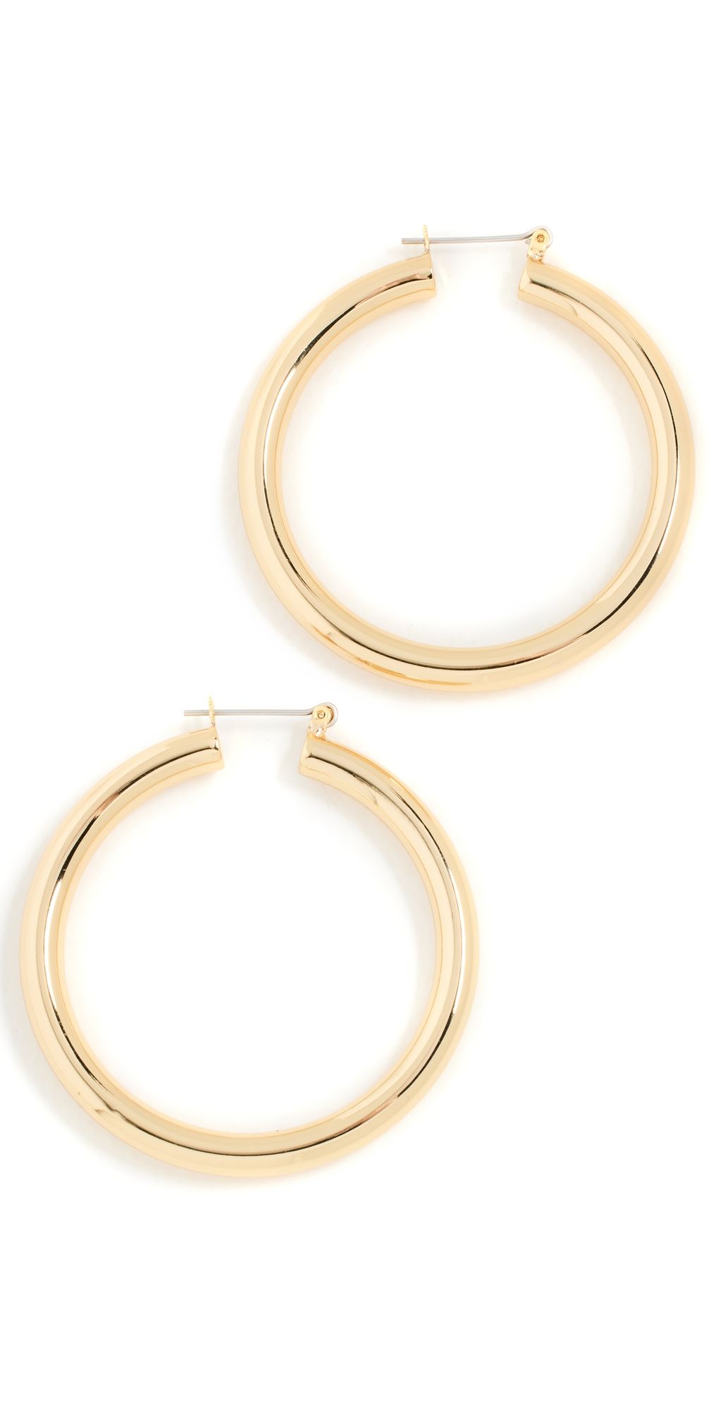 Luv Aj Amalfi Tube Earrings Gold One Size