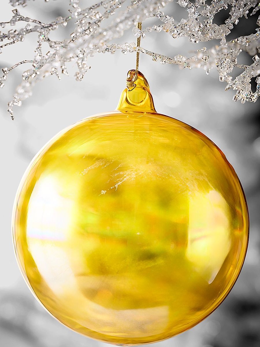Bottle Glass Ball Ornament