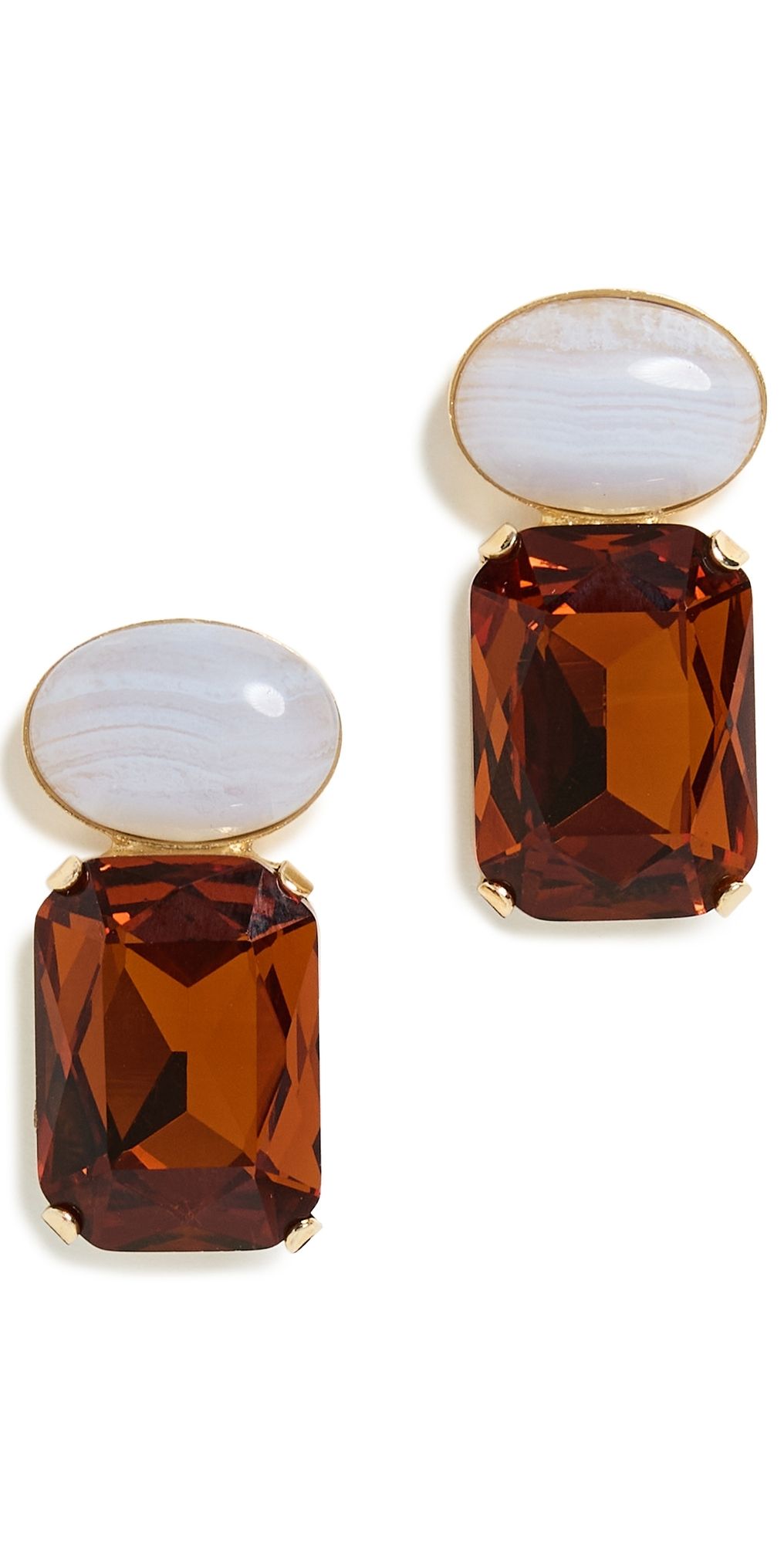 Jennifer Behr Elin Earrings Amber One Size