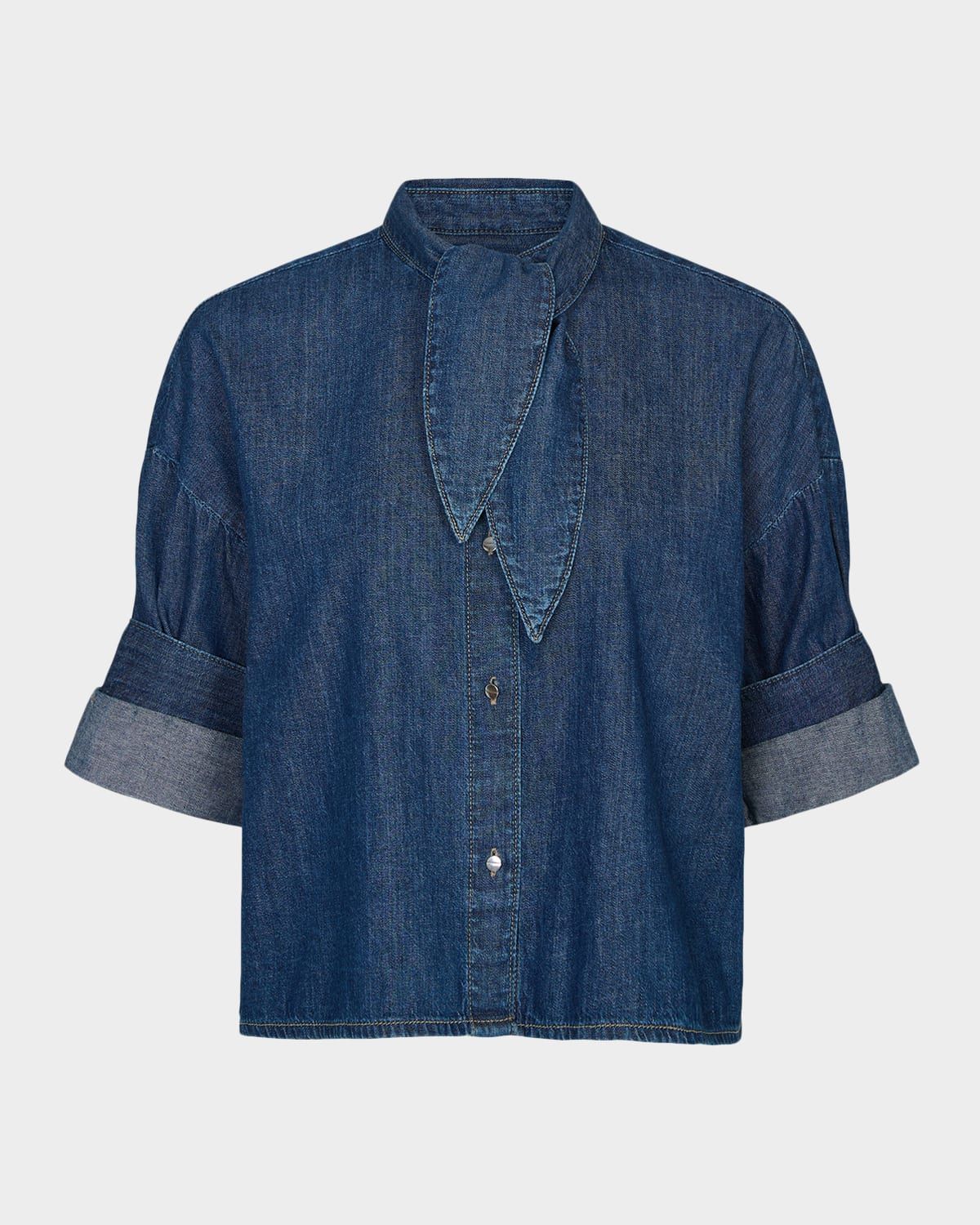 Tie One On Denim Shirt
