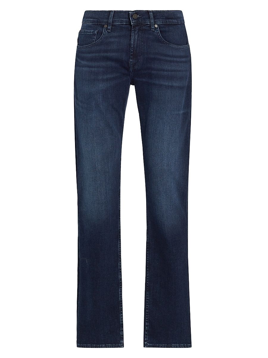 Men's The Straight Stretch Jeans - Dark Blue - Size 40