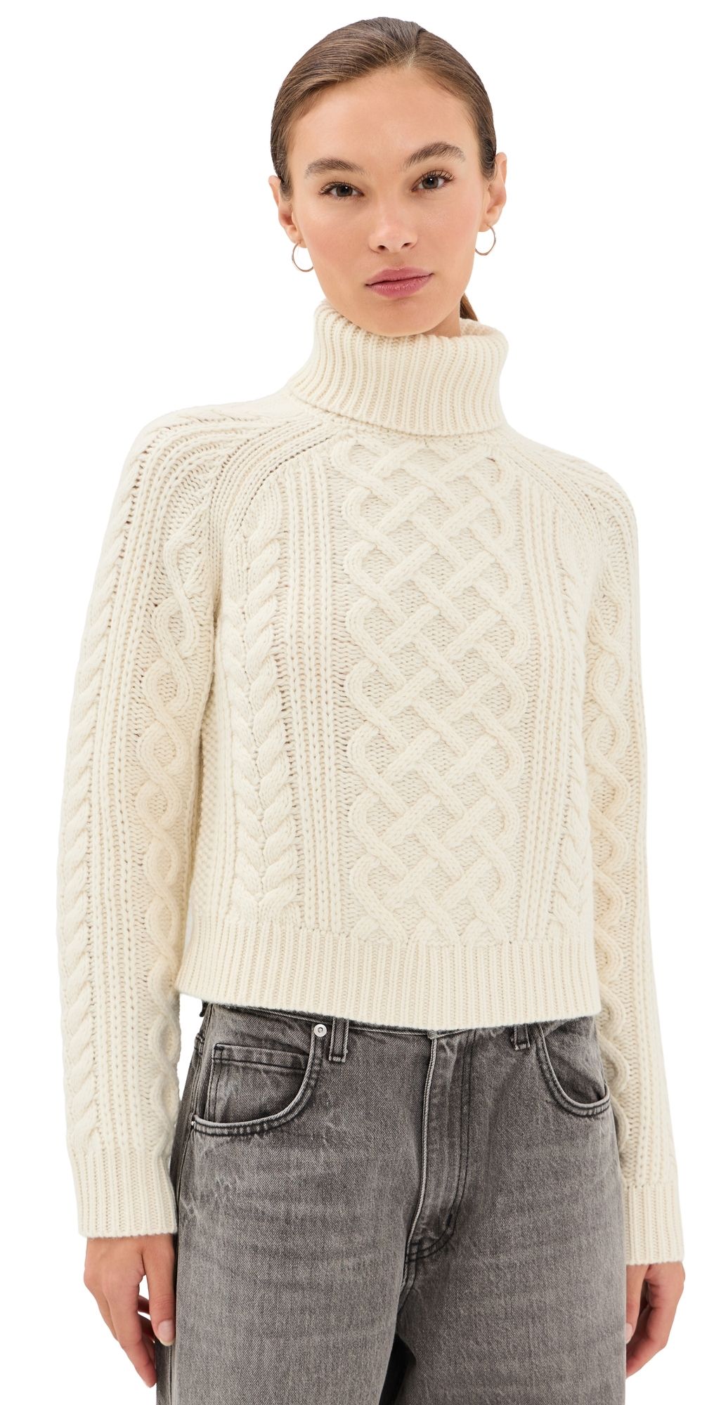 Nili Lotan Ezren Sweater Ivory XS