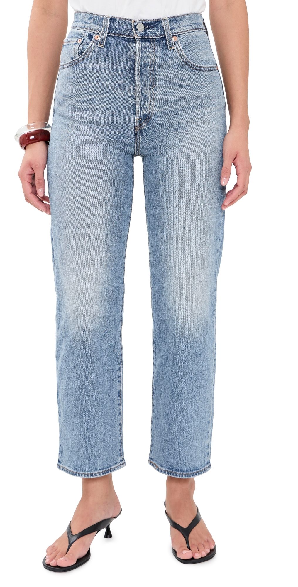 Levi's Ribcage Straight Ankle Jeans Should Be Easy 30
