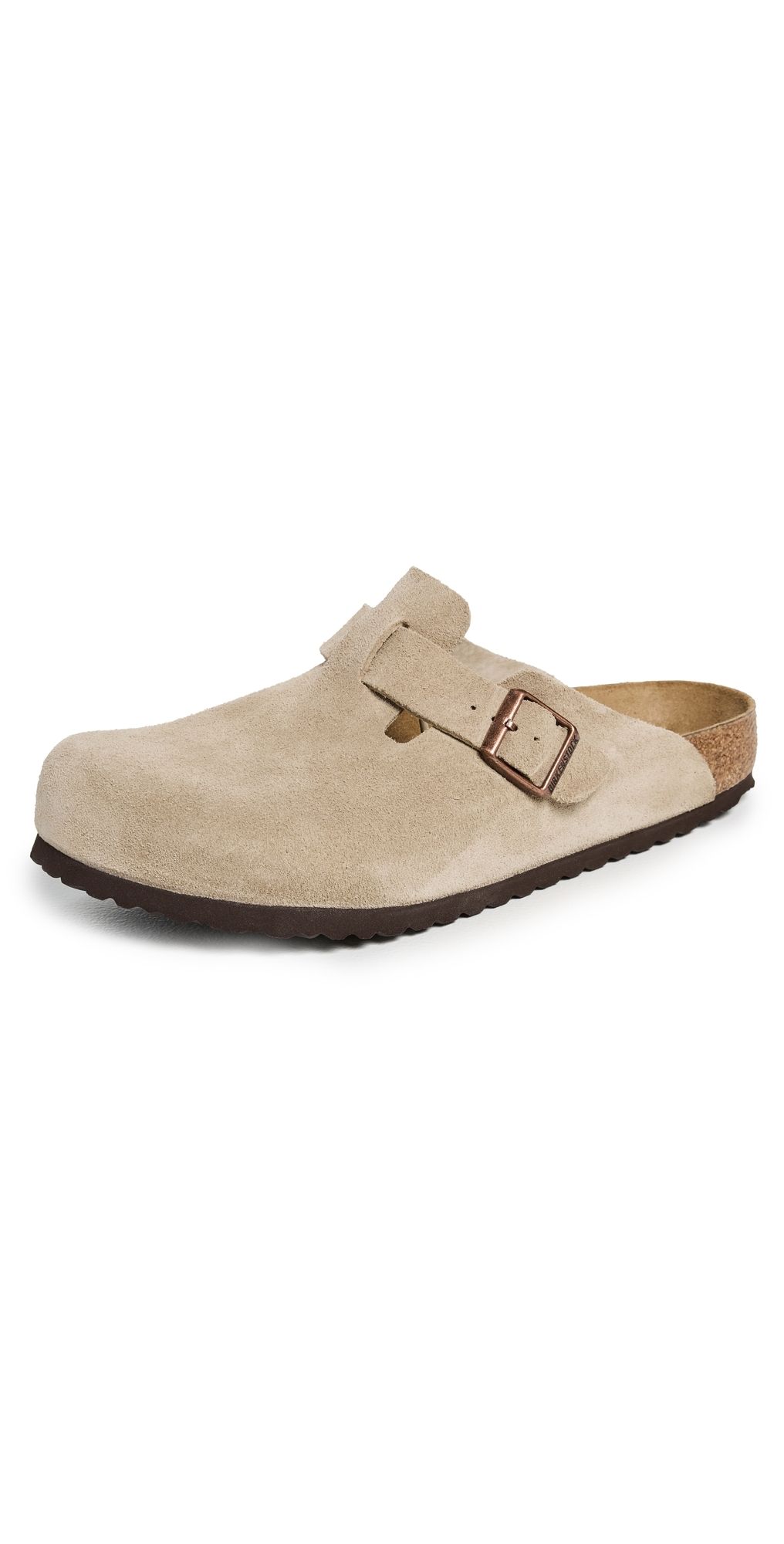 Birkenstock Boston Soft Footbed Clogs Taupe 44