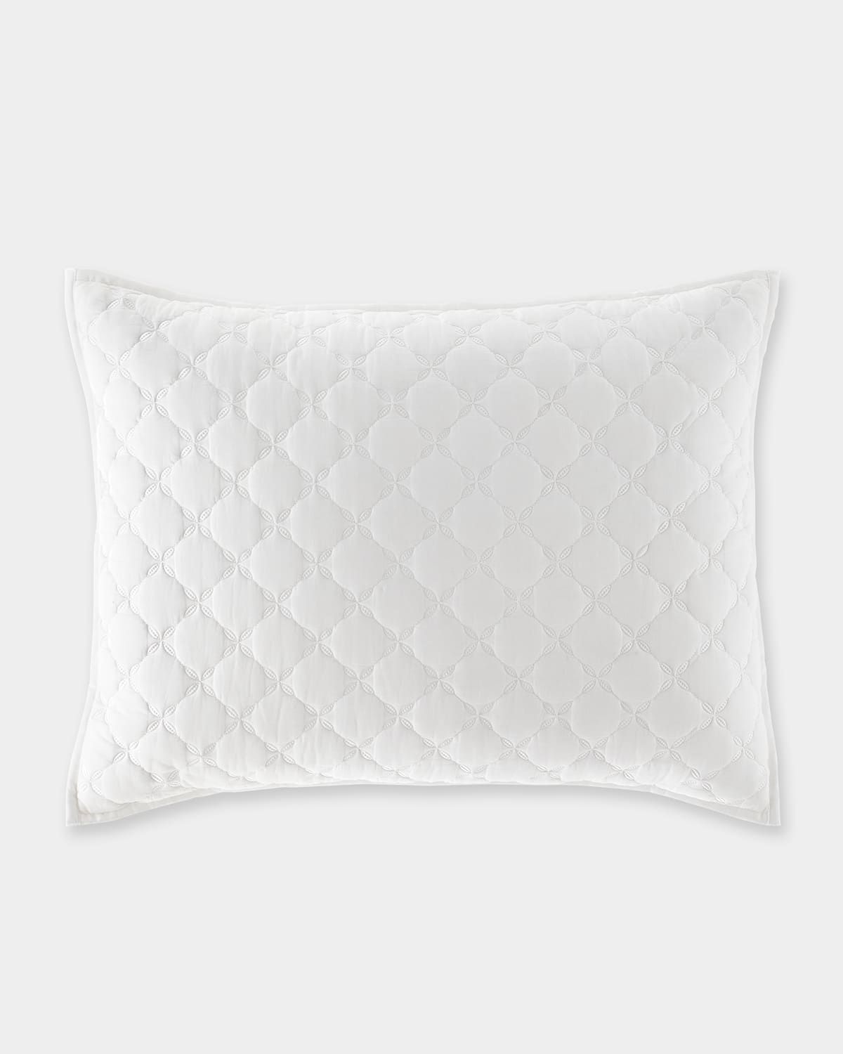Layla White Standard Sham