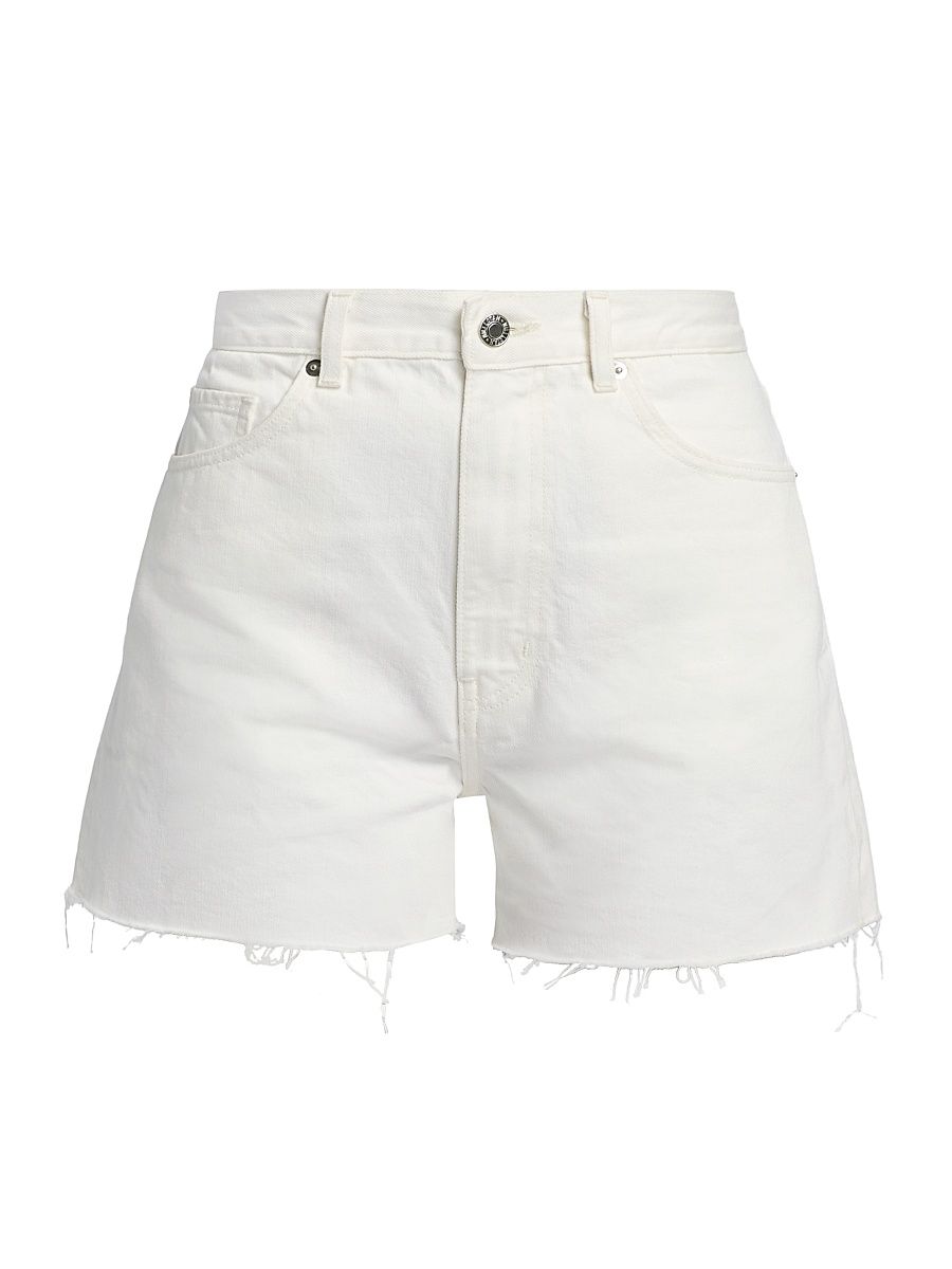 Women's Cobain Denim Shorts - Cream - Size 30