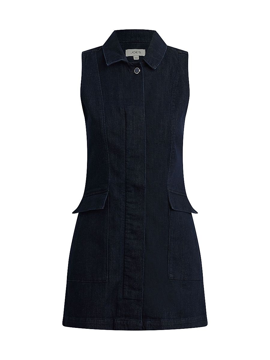 Women's The Irina Denim Minidress - Rinse - Size XS
