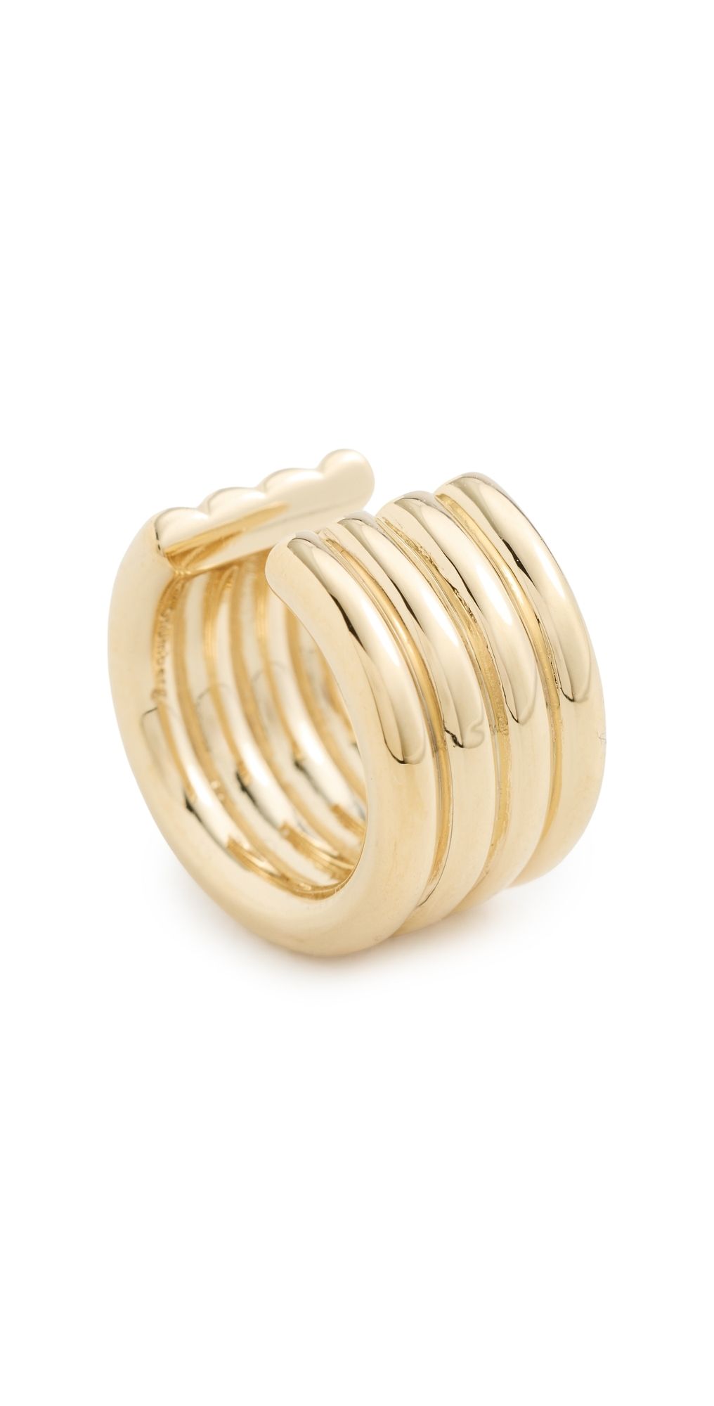 Otiumberg Stratis Cuff Gold One Size