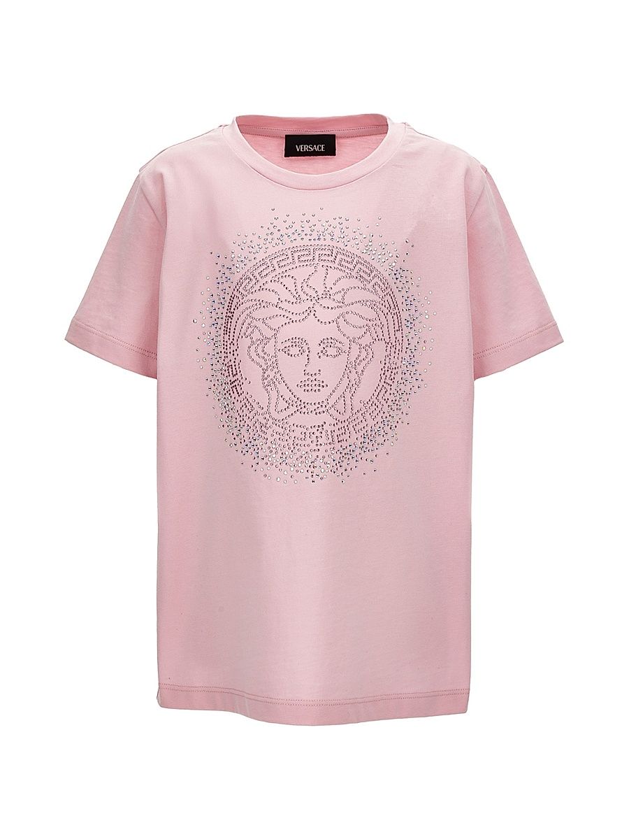 Little Girl's & Girl's Medusa Jersey T-Shirt - Pastel Pink - Size 8