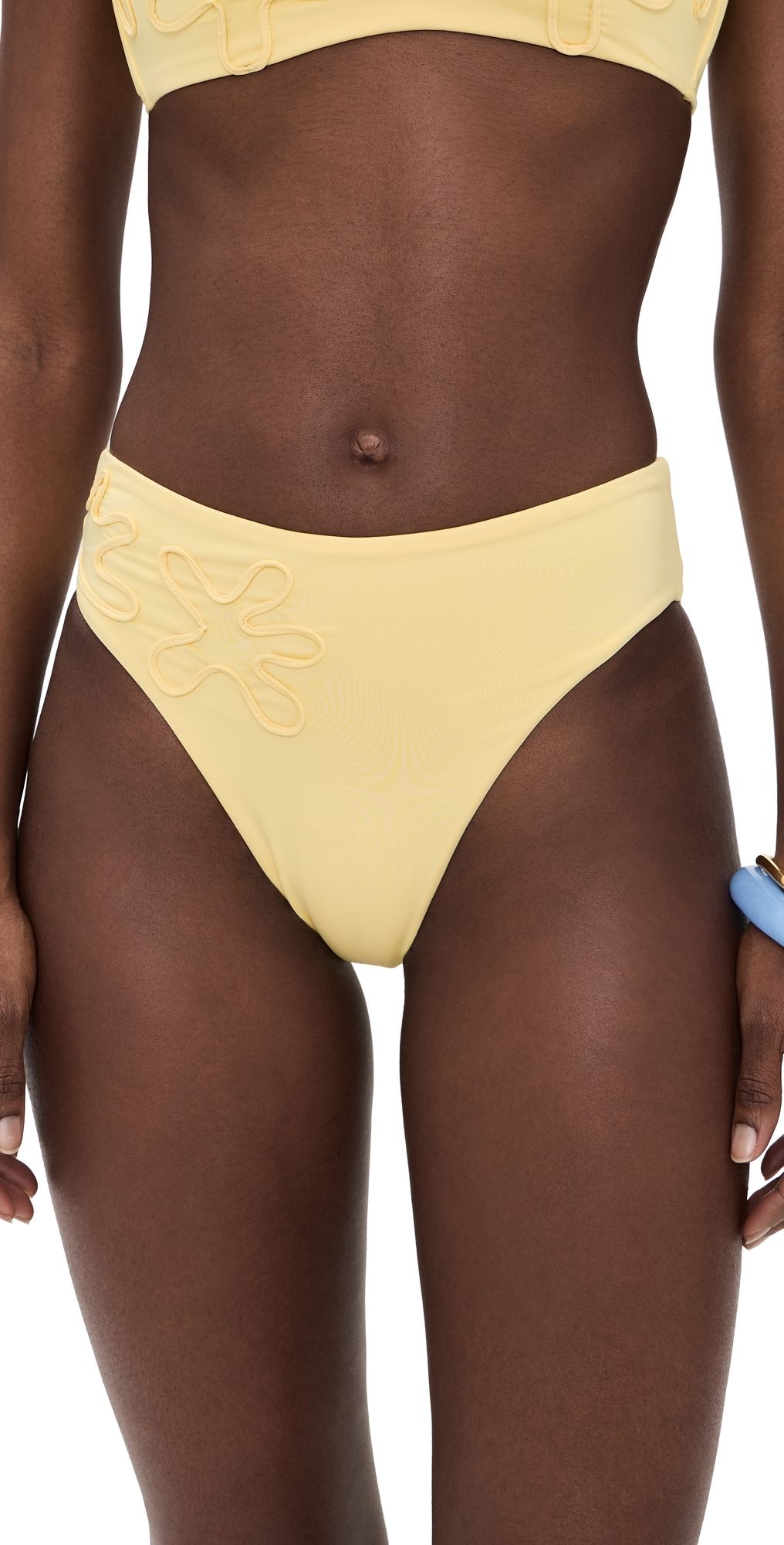 Peixoto Ceci Bikini Bottoms Honeycomb XS