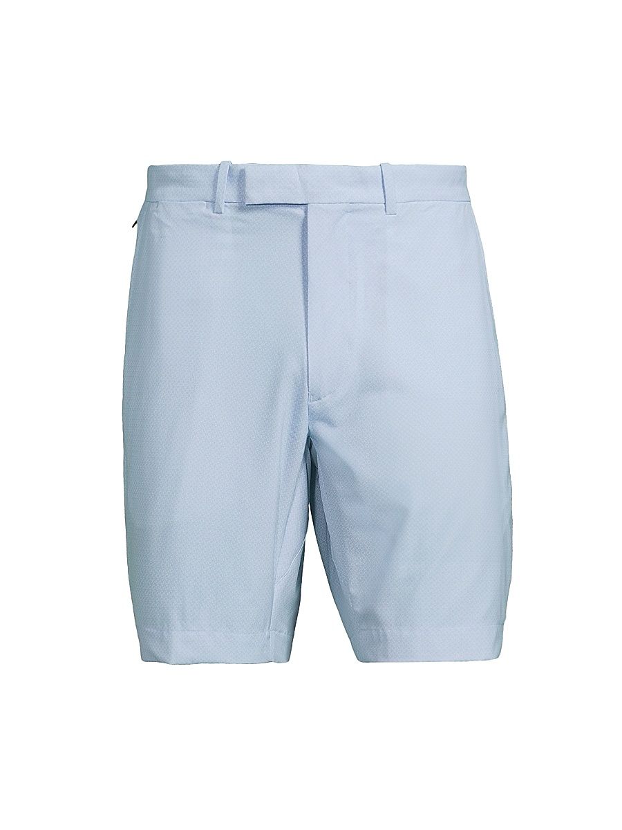 Men's Cypress Flat-Front Shorts - Oxford Blue - Size 40