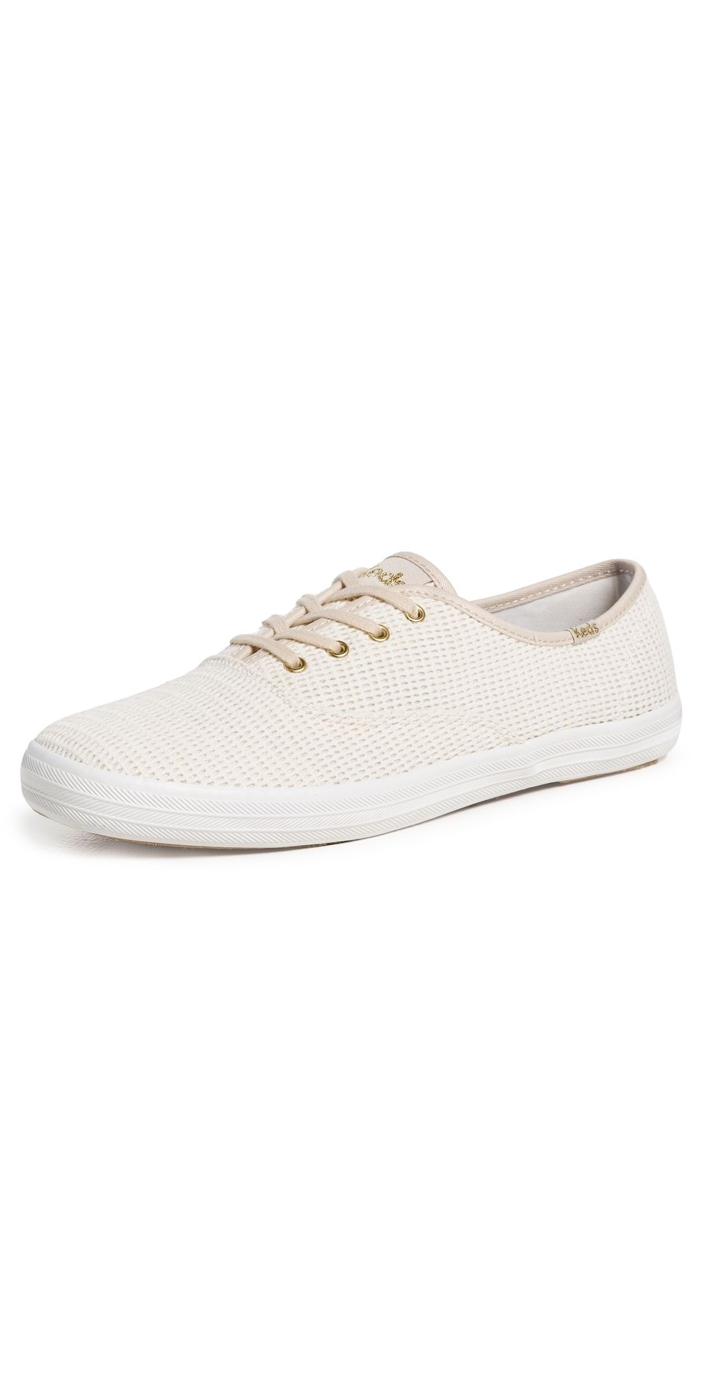 Keds Champion Cotton Mesh Sneakers Snow White 7.5