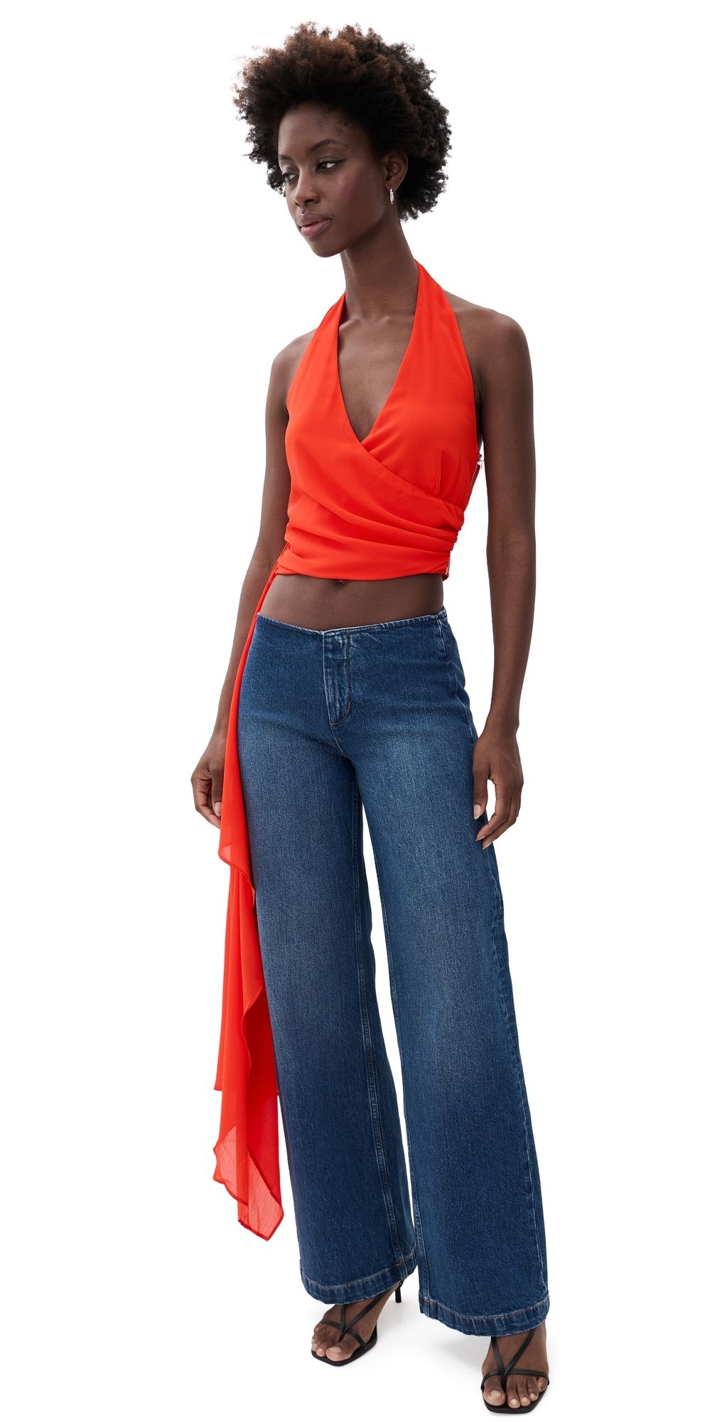 Madison the Label Eliza Top Red L