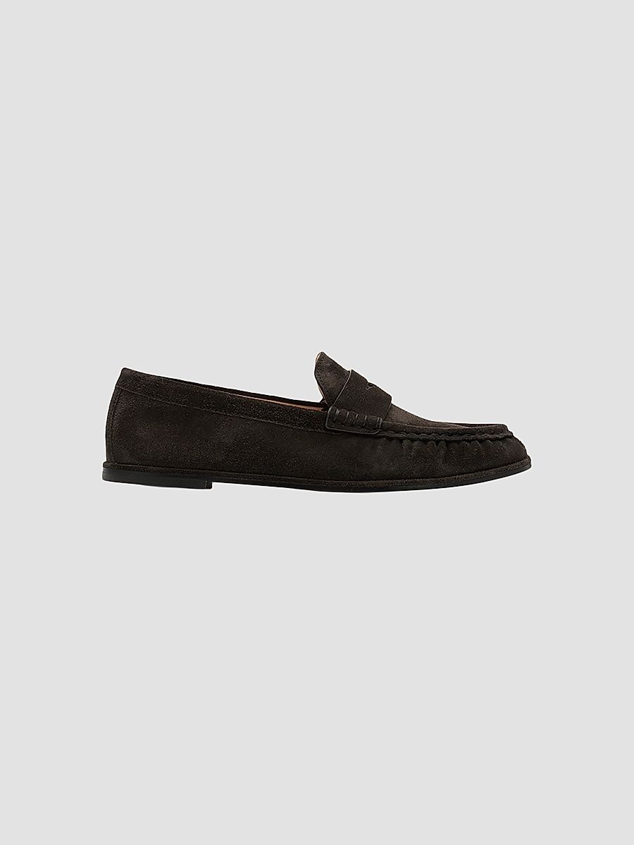 Women's Spencer Leather Loafers - Shadow - Size 9