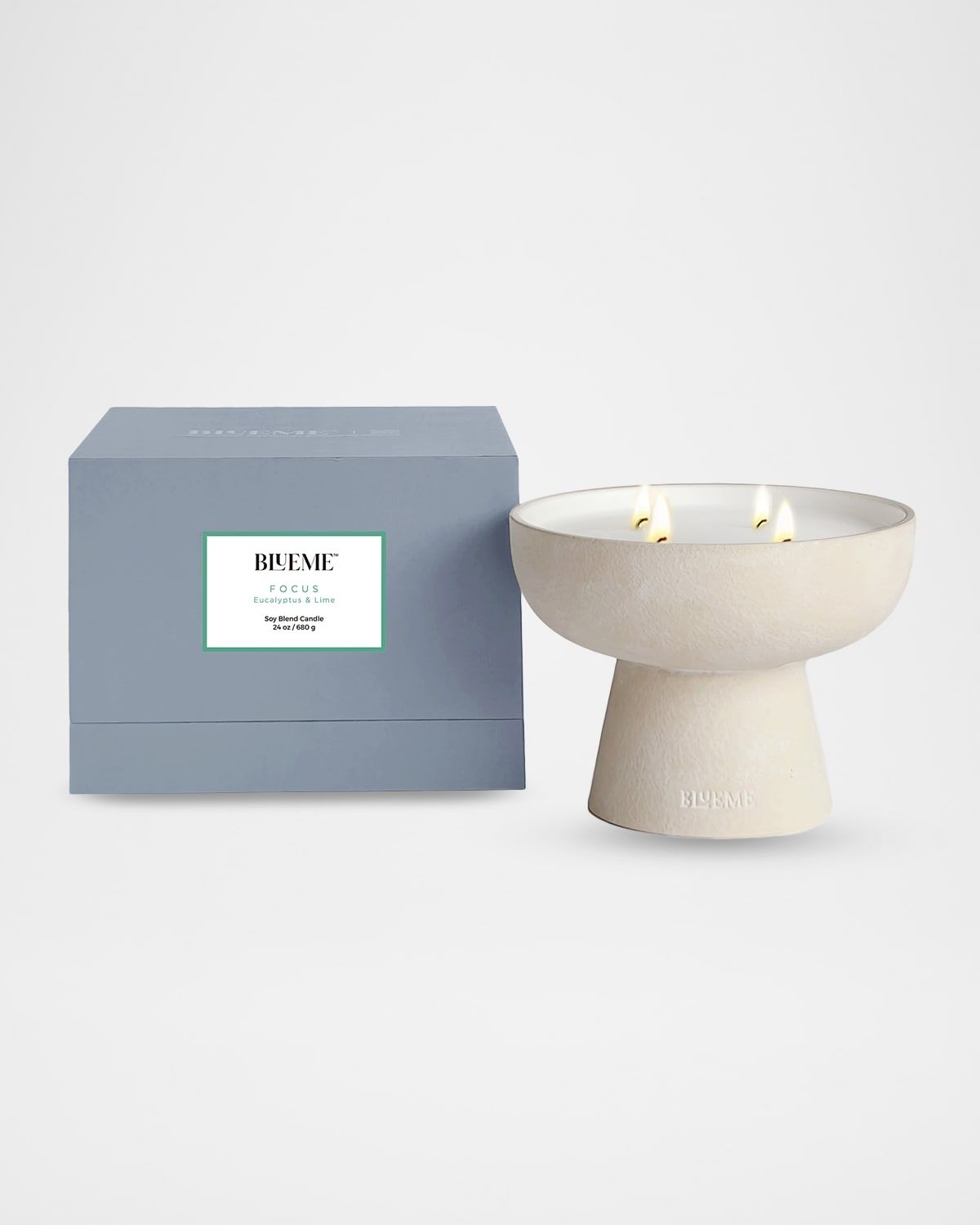 Focus Large Candle - Eucalyptus & Lime