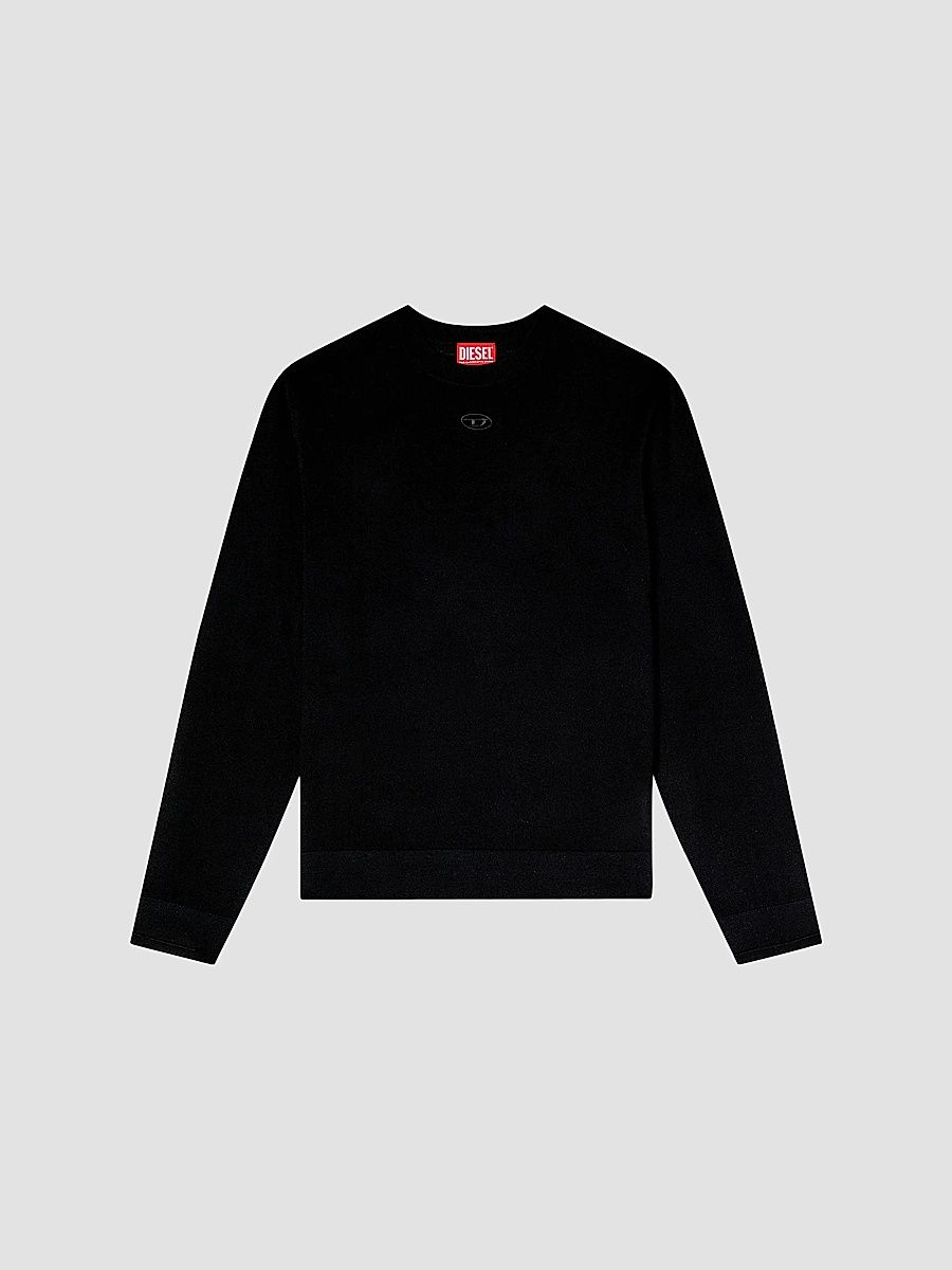 Diesel Men's Valiam Wool Sweater - Black - Size Small