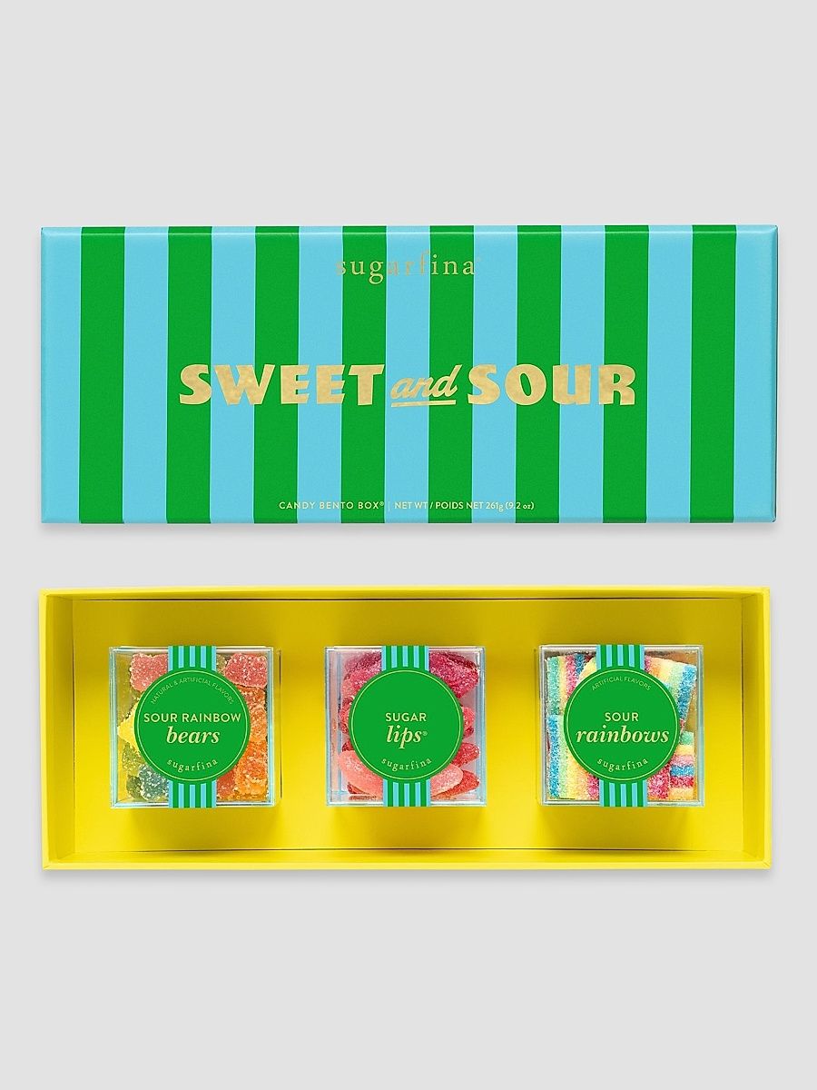 Sweet & Sour 3-Piece Candy Bento Box