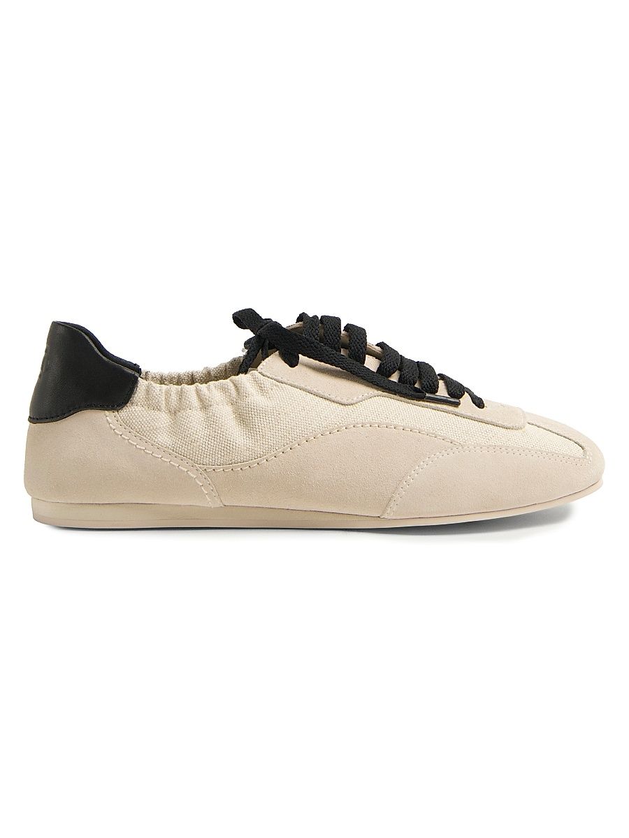 Women's Georgie Elasticized Sneakers - Natural - Size 10