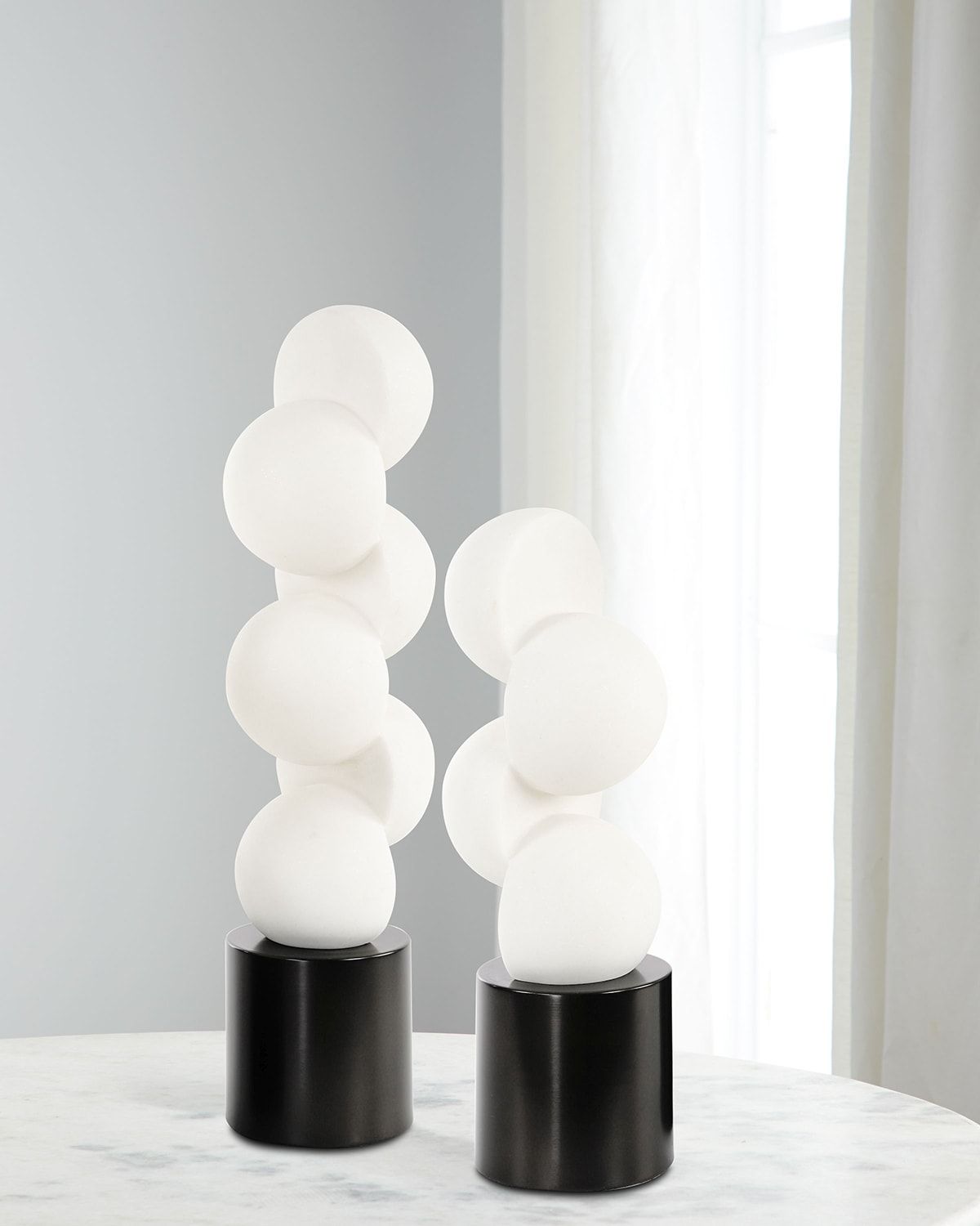 Symmetry Sculptures, Set of 2