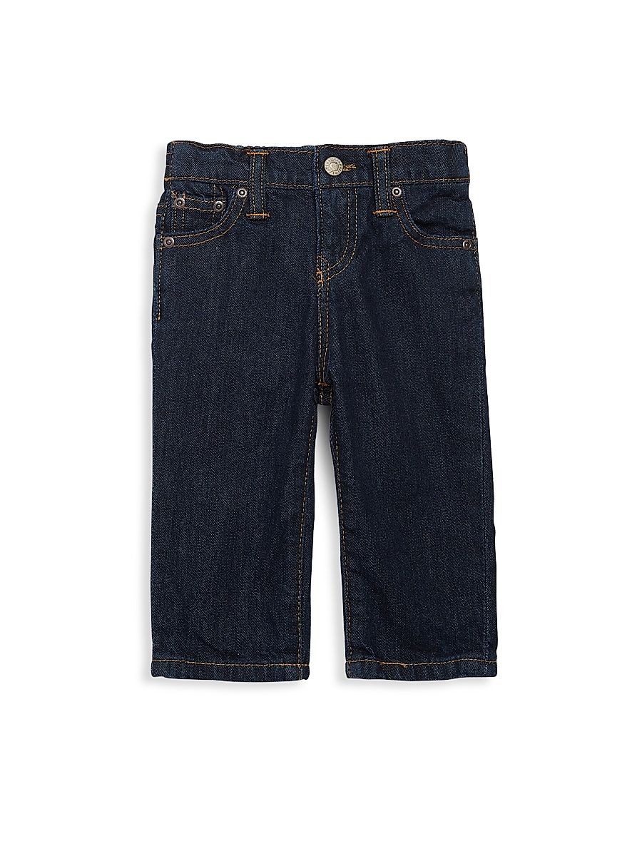 Baby Boy's Hampton Straight Stretch Jeans - Blue - Size 9 Months