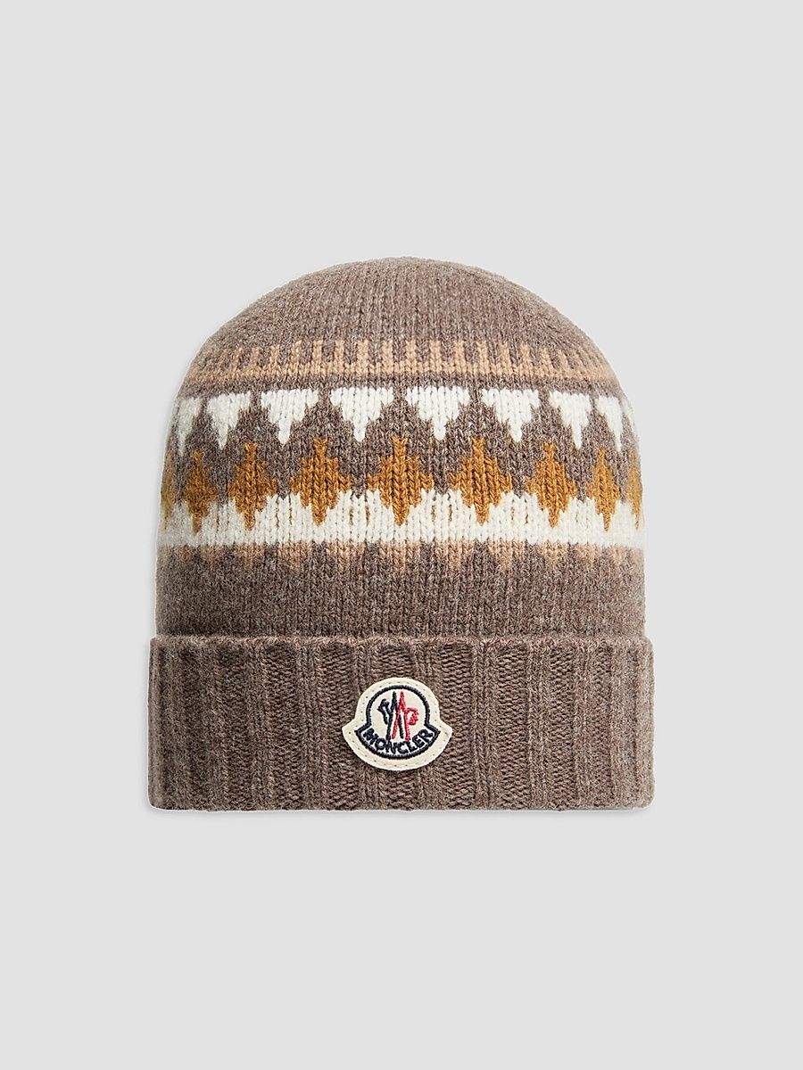 Baby Boy's & Little Boy's Beanie Hat in Wool & Cashmere - Brown - Size XXXS