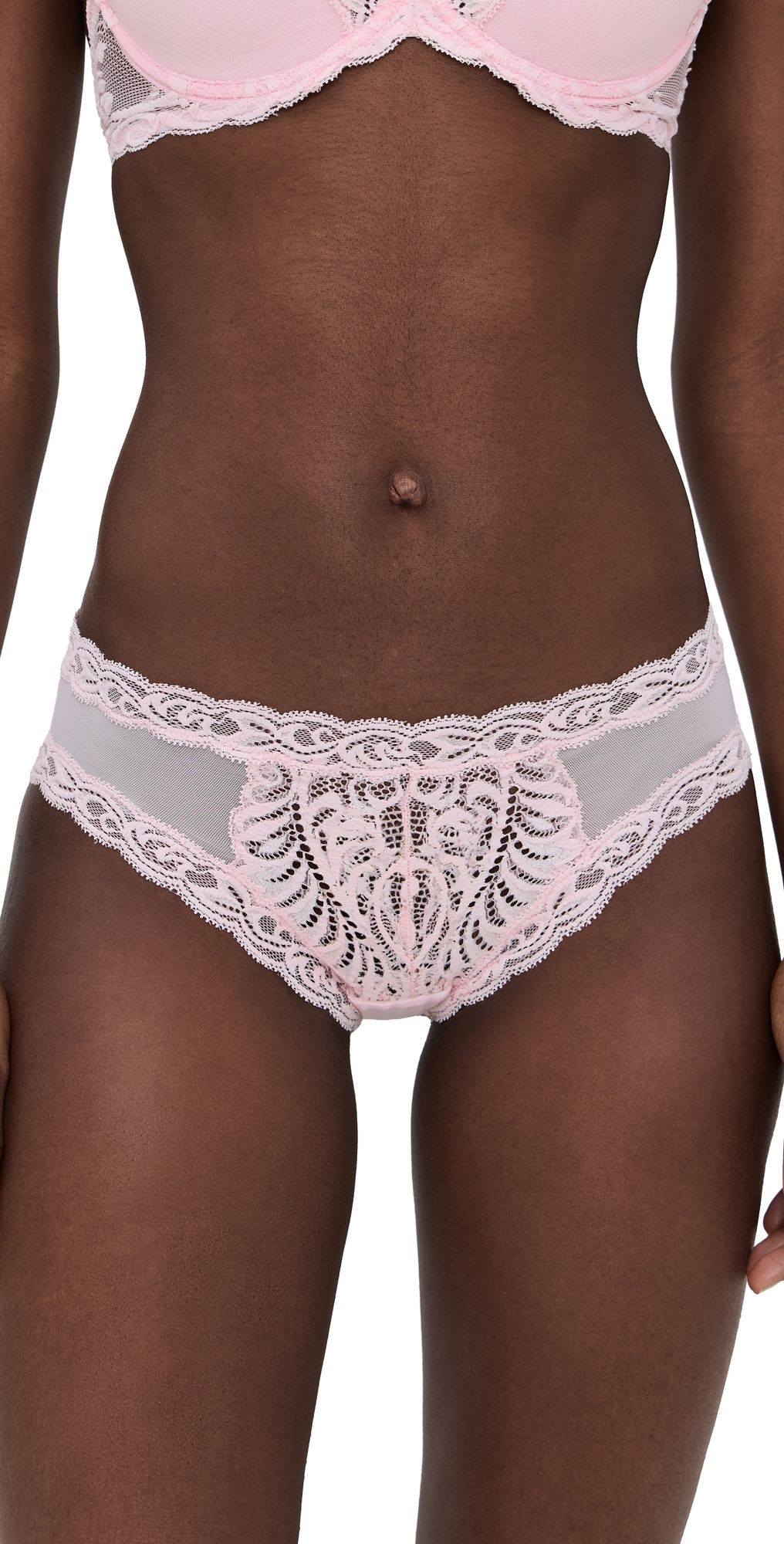 Natori Feathers Hipster Pink Sky M