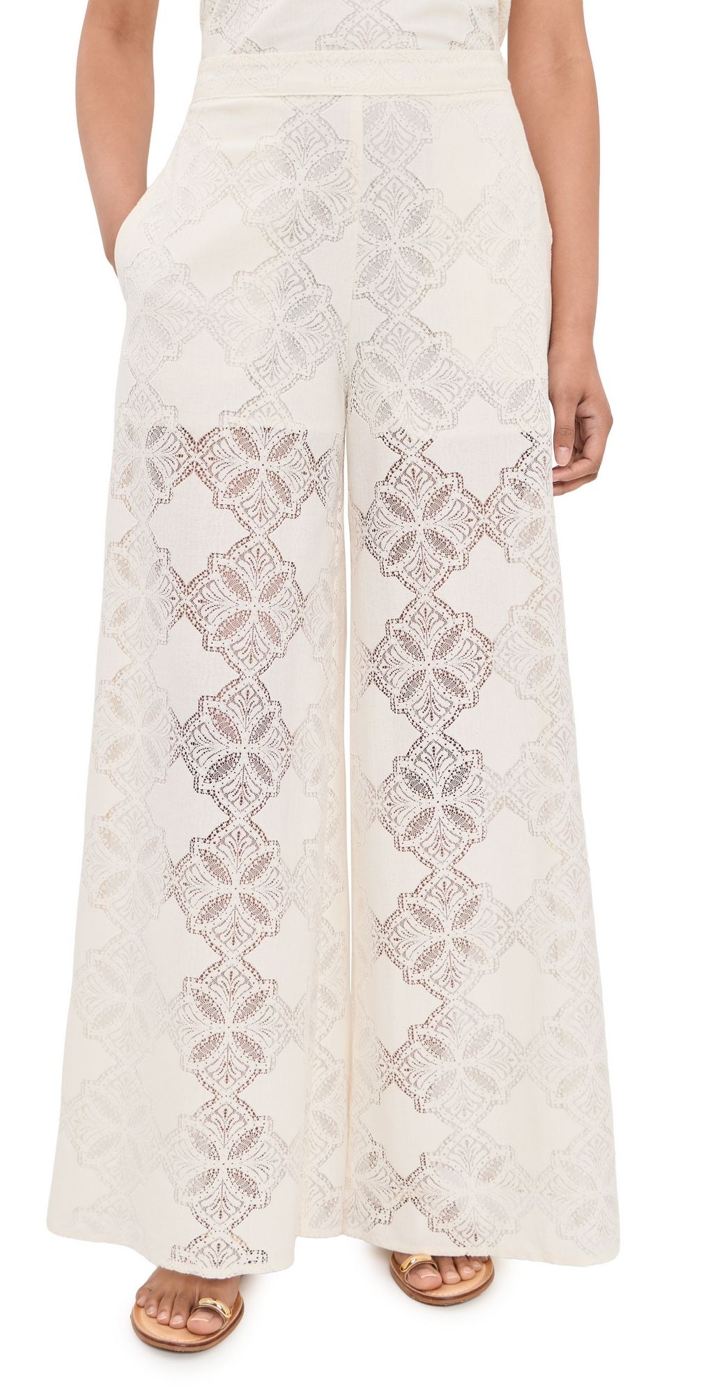 MISA Ravi Pants Floral Medallion S