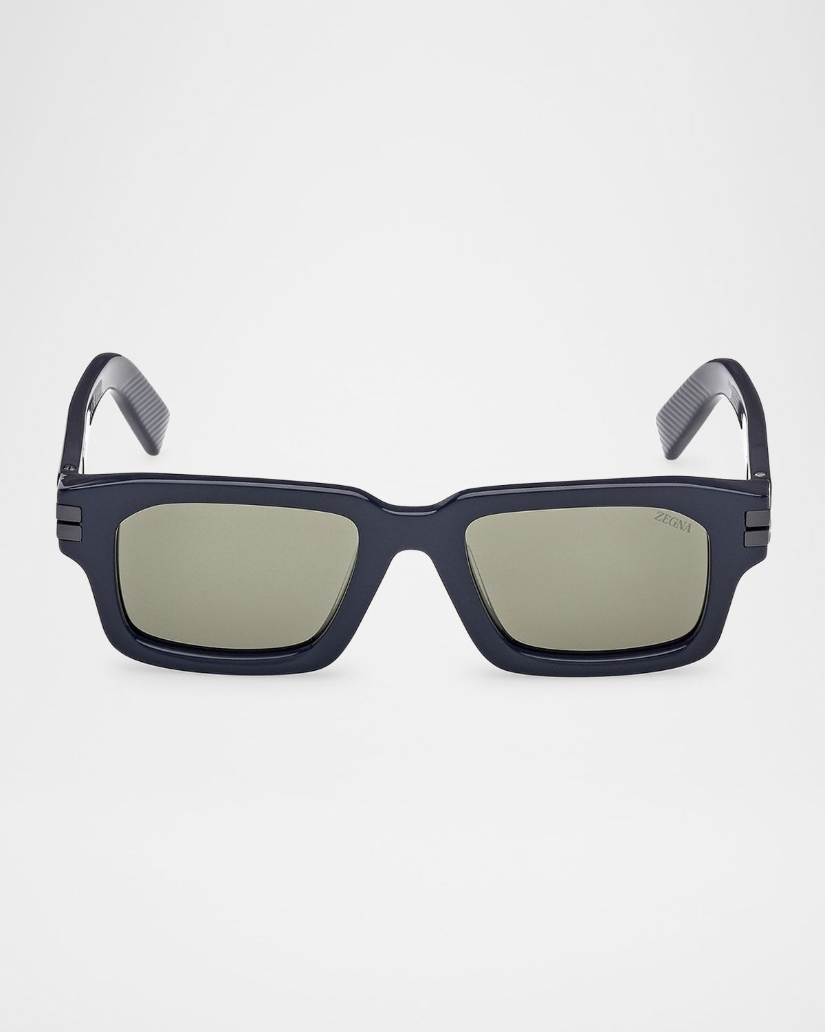 Men & apos;s Rectangle Acetate Sunglasses