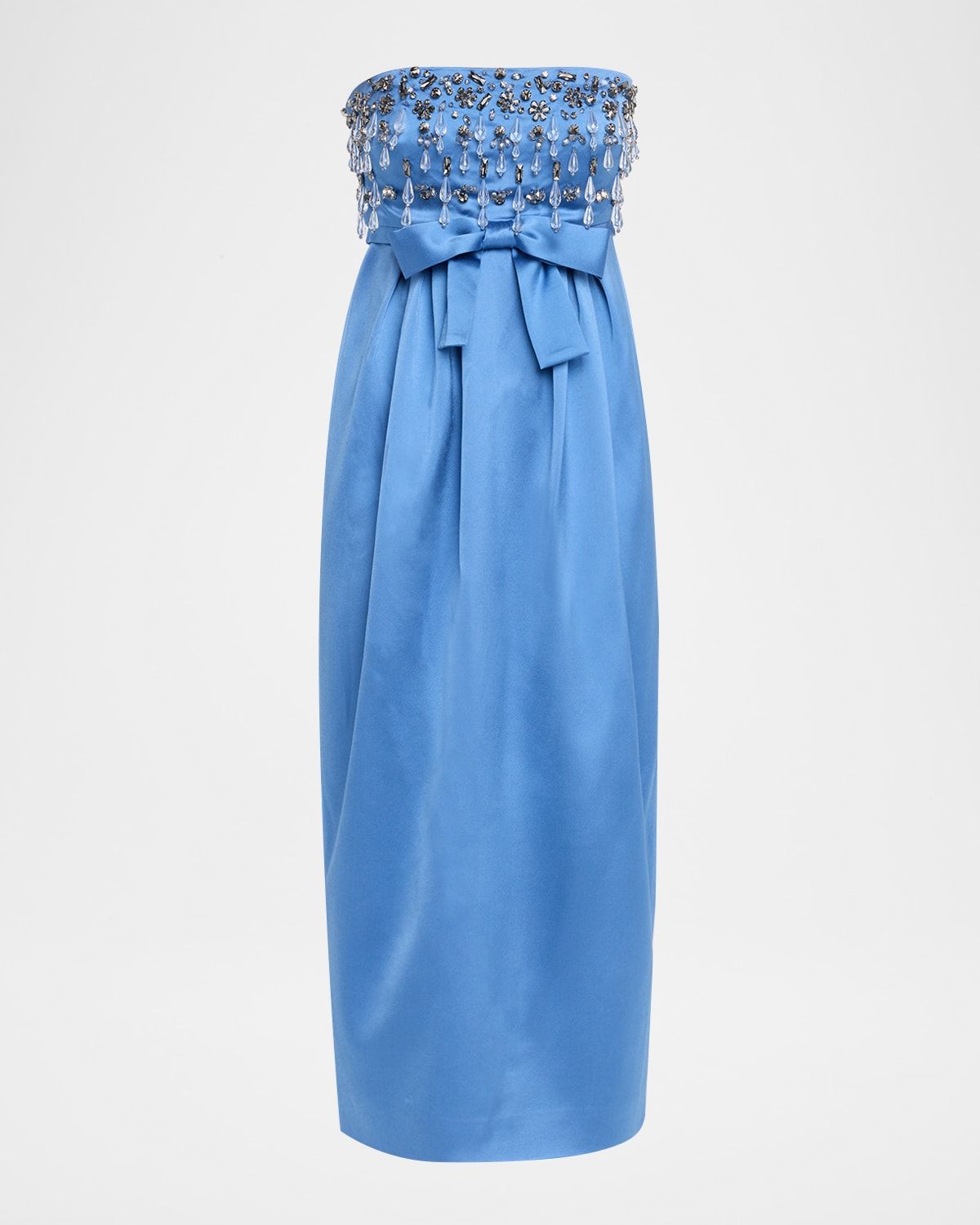 Zelina Strapless Gemstone Dress