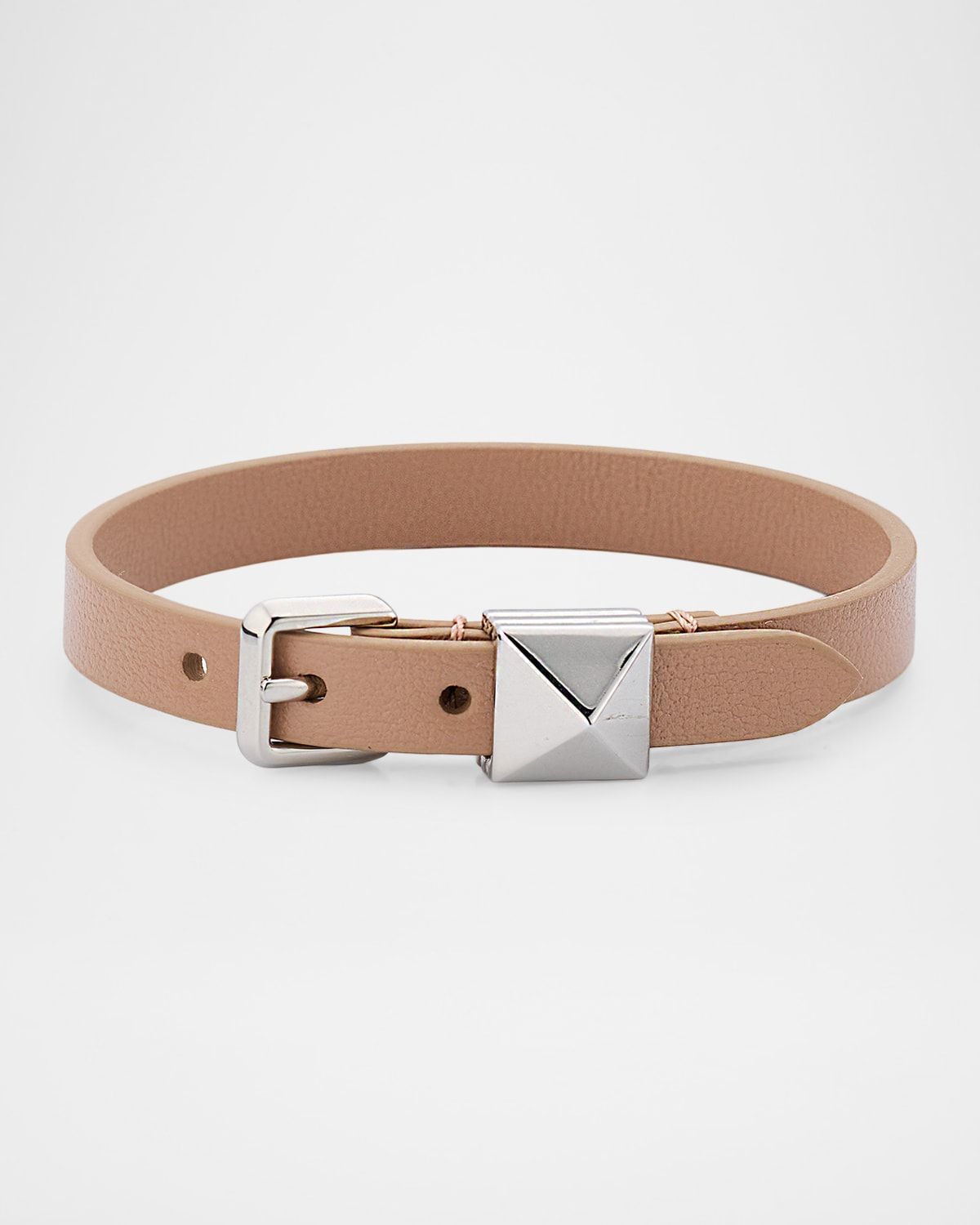 Rockstud Leather Bracelet