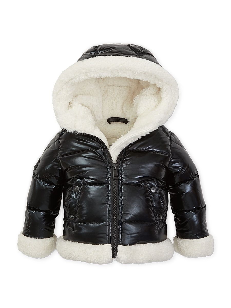 SAM. Unisex Baby's Blizzard Down Puffer Jacket - Caviar - Size 3 Months