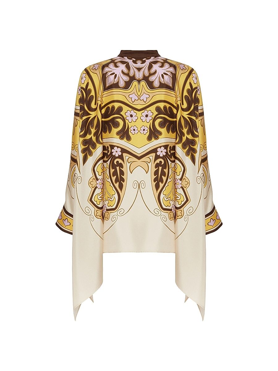 Women's Foulard Shirt - Spells Place Yellow - Size XS