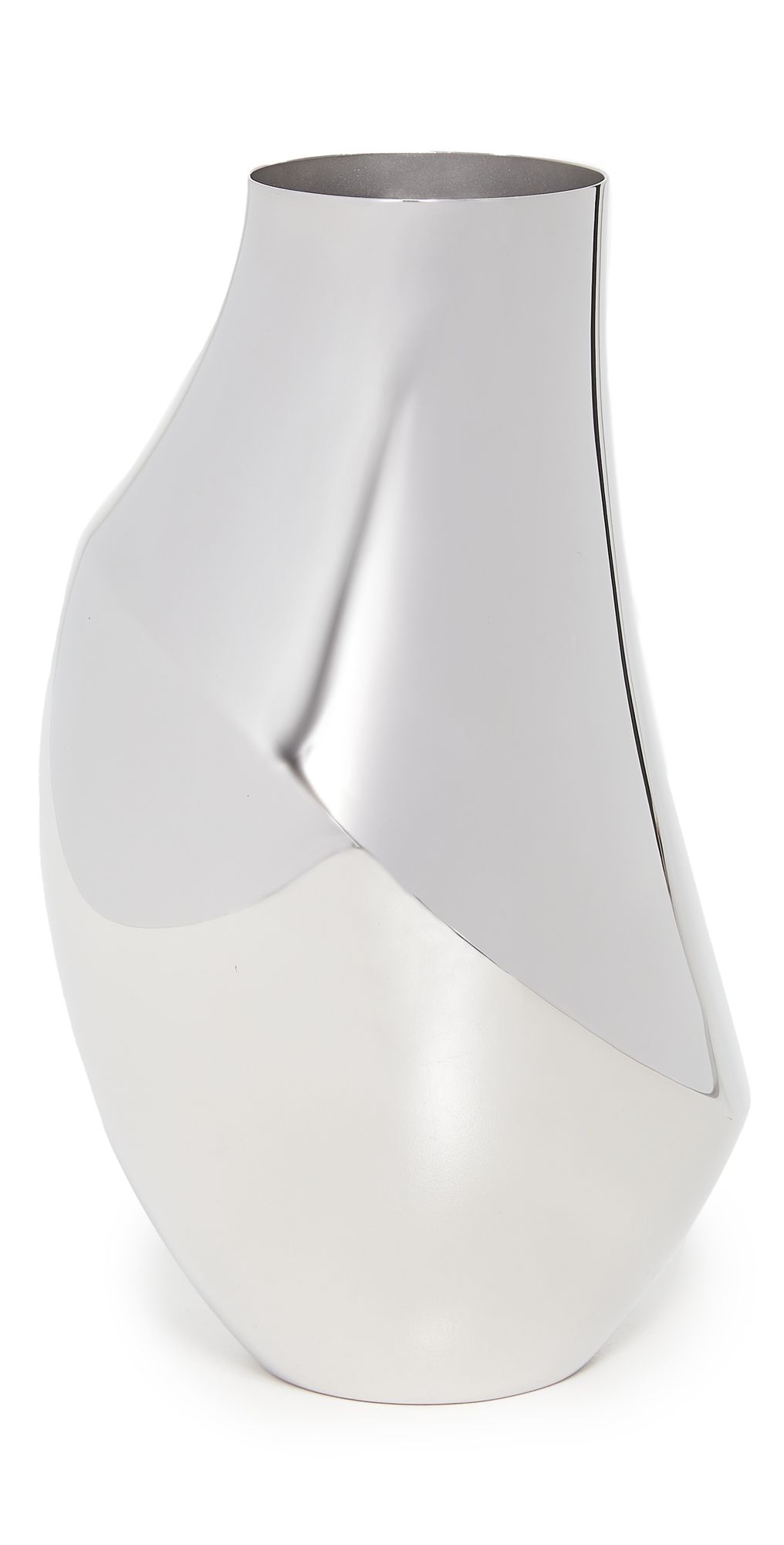 Georg Jensen Flora Vase 23cm Stainless Steel One Size