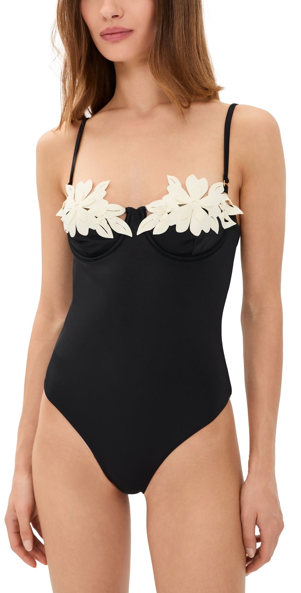 Bahia Maria Aura One Piece Swimsuit Black/Ivory S