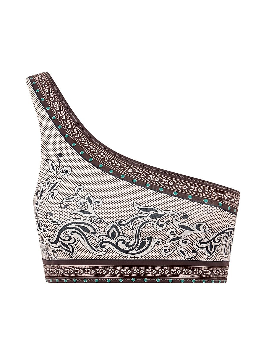 Women's Goddess Top - Mirage Place Pink - Size Small