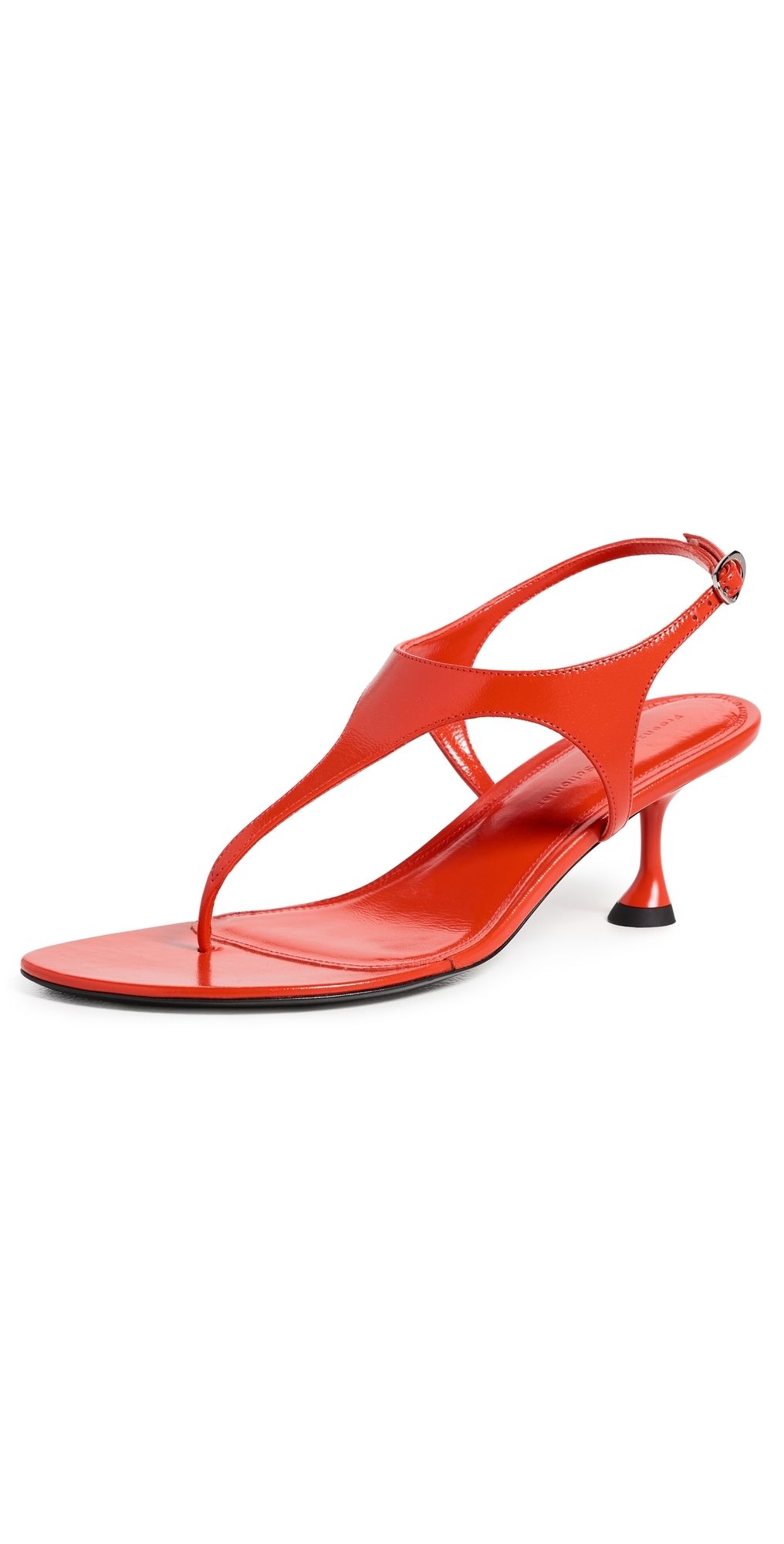 Proenza Schouler Tee Thong Sandals Coral 36