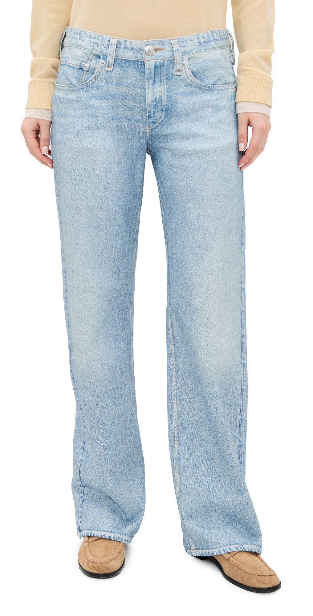 rag & bone Straight Miramar Terry Pants Aria 25