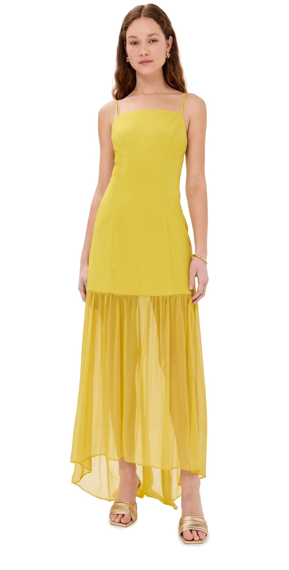 Azeeza Paloma Gown Pear M