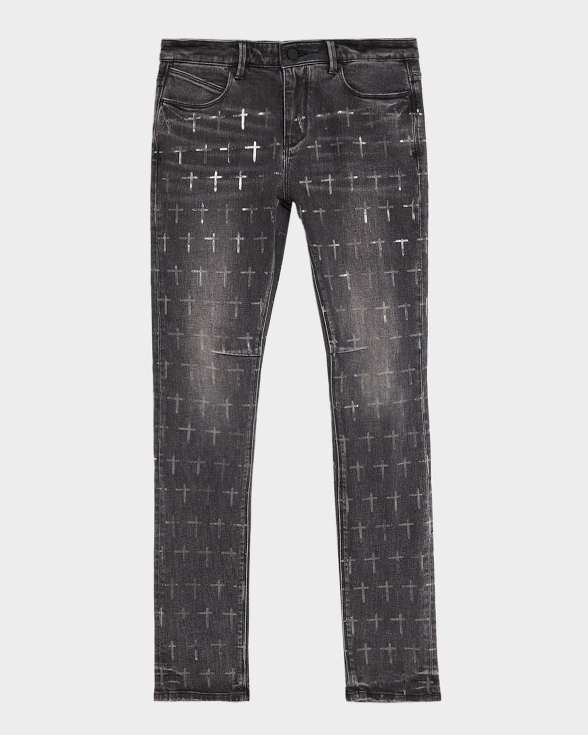 Men & apos;s Bryant Grey Denim Skinny Jeans