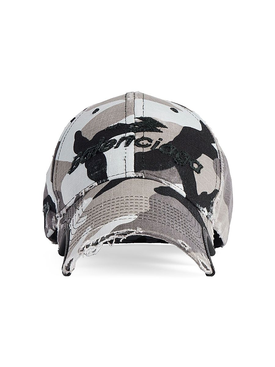 Men's Diamond B Cap - Grey Black - Size Small
