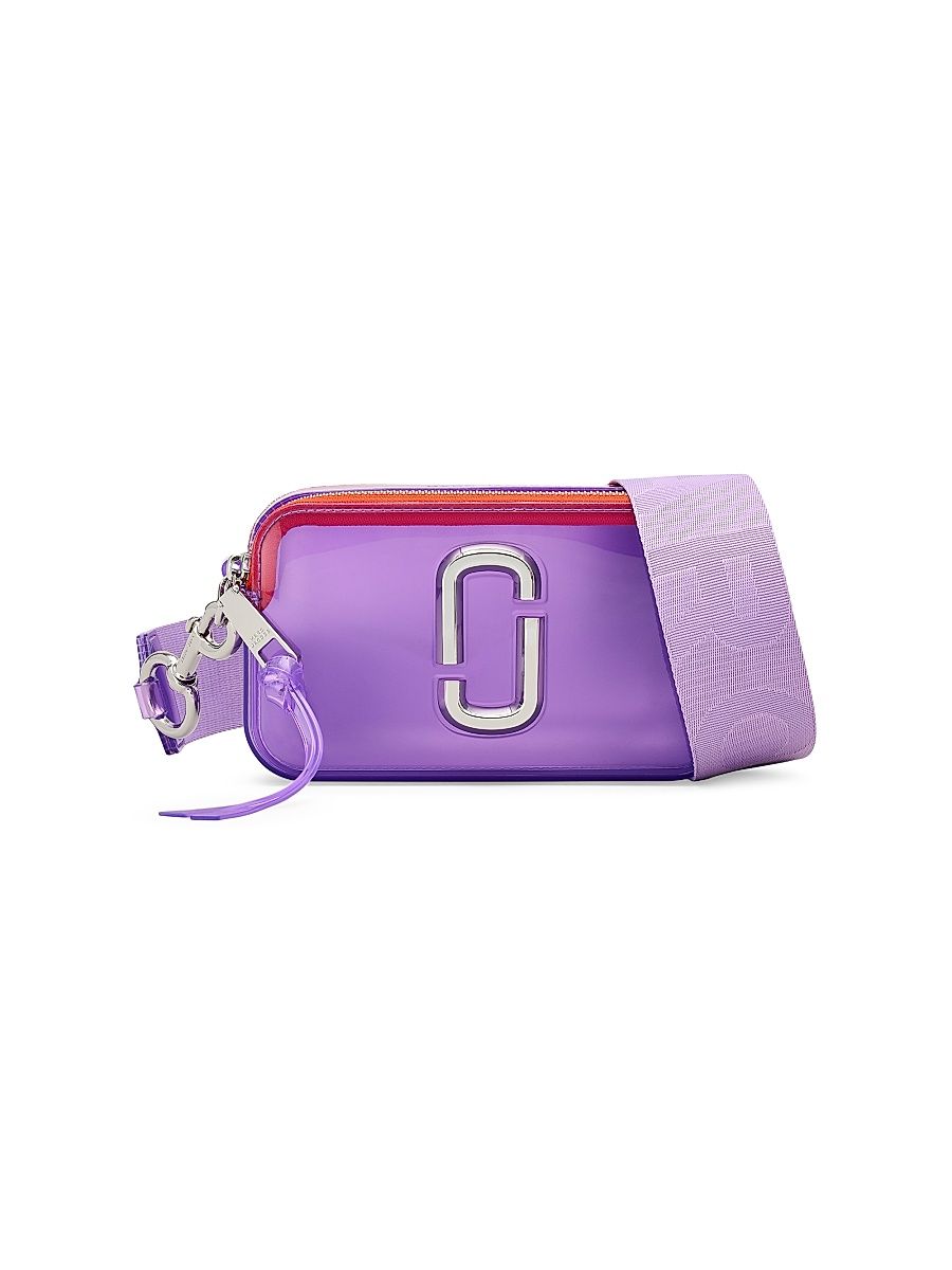 Women's Jelly Snapshot PVC Crossbody Bag - Wisteria