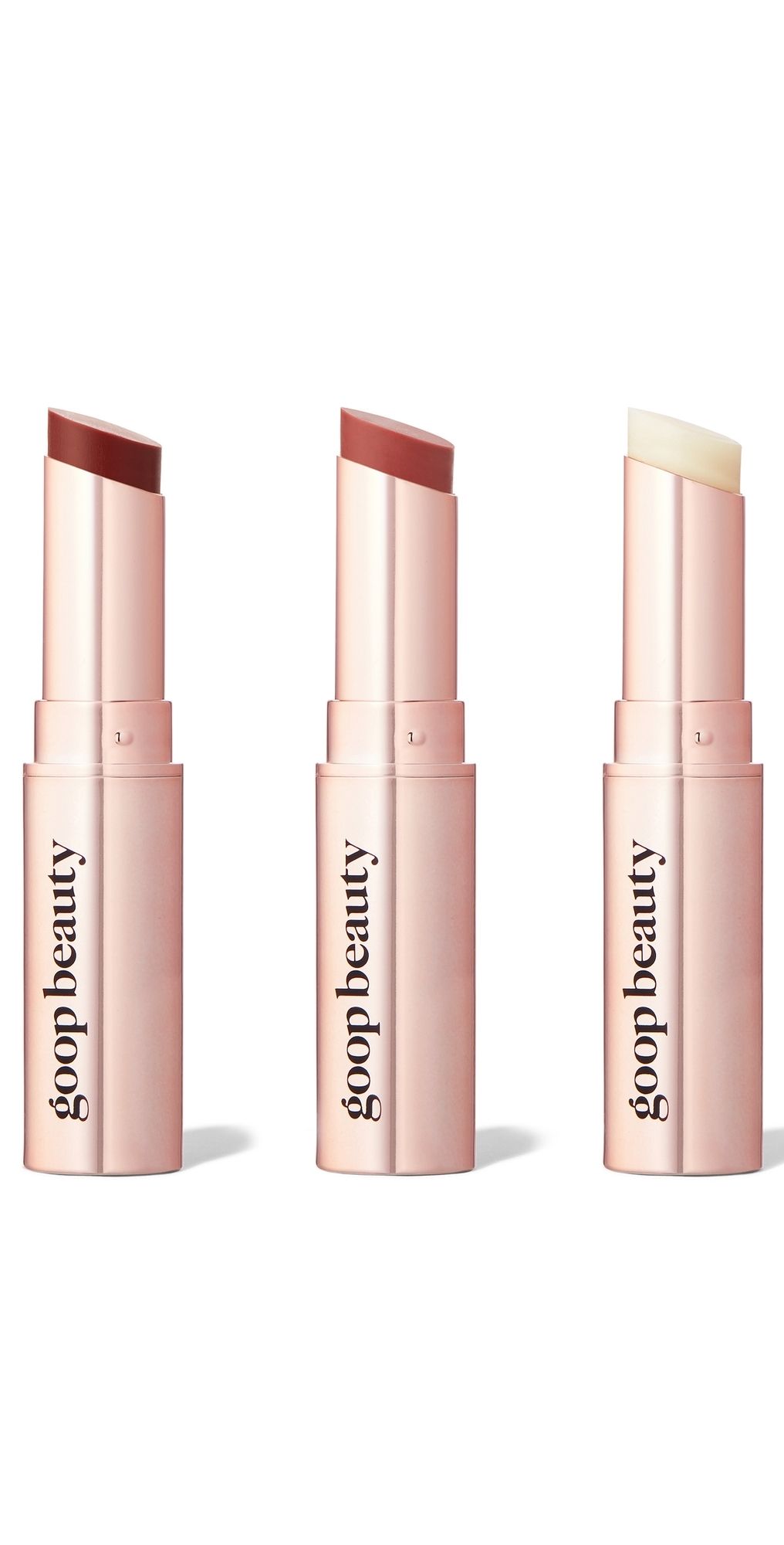 Goop Clean Nourishing Lip Balm Trio No Color One Size