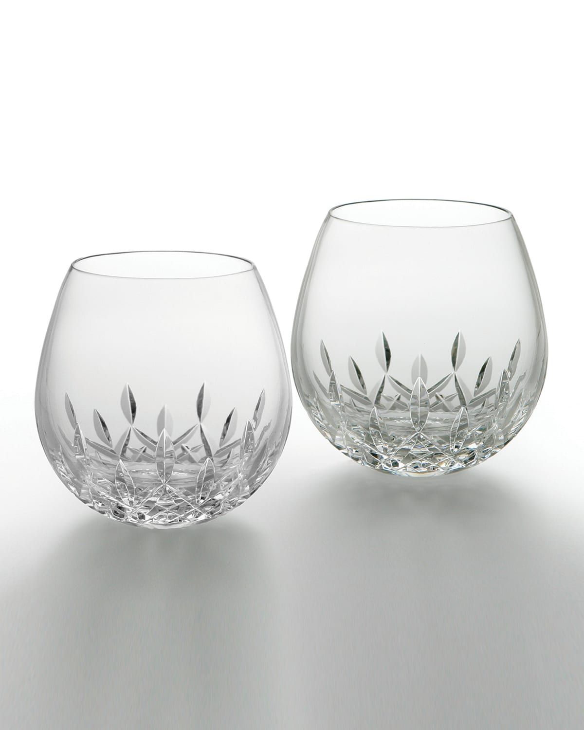 Lismore Nouveau Light Red Wine Glasses, Set of 2