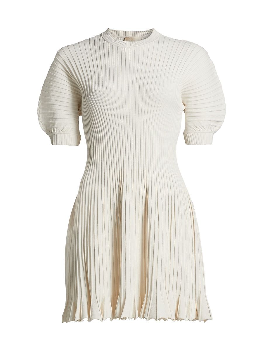 Women's Talie Rib-Knit Minidress - Cowrie - Size Medium