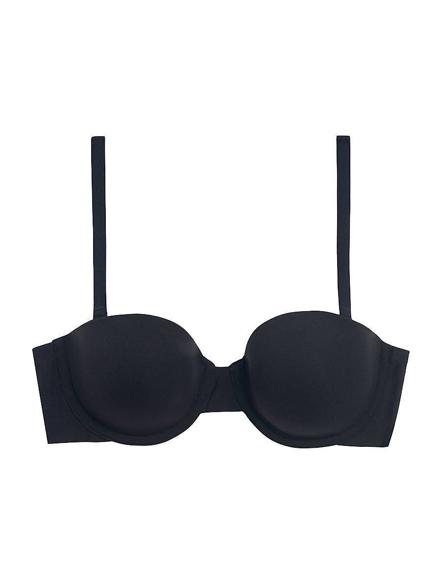 Women's Comfort First Strapless T-Shirt Bra - Black - Size 38DDD