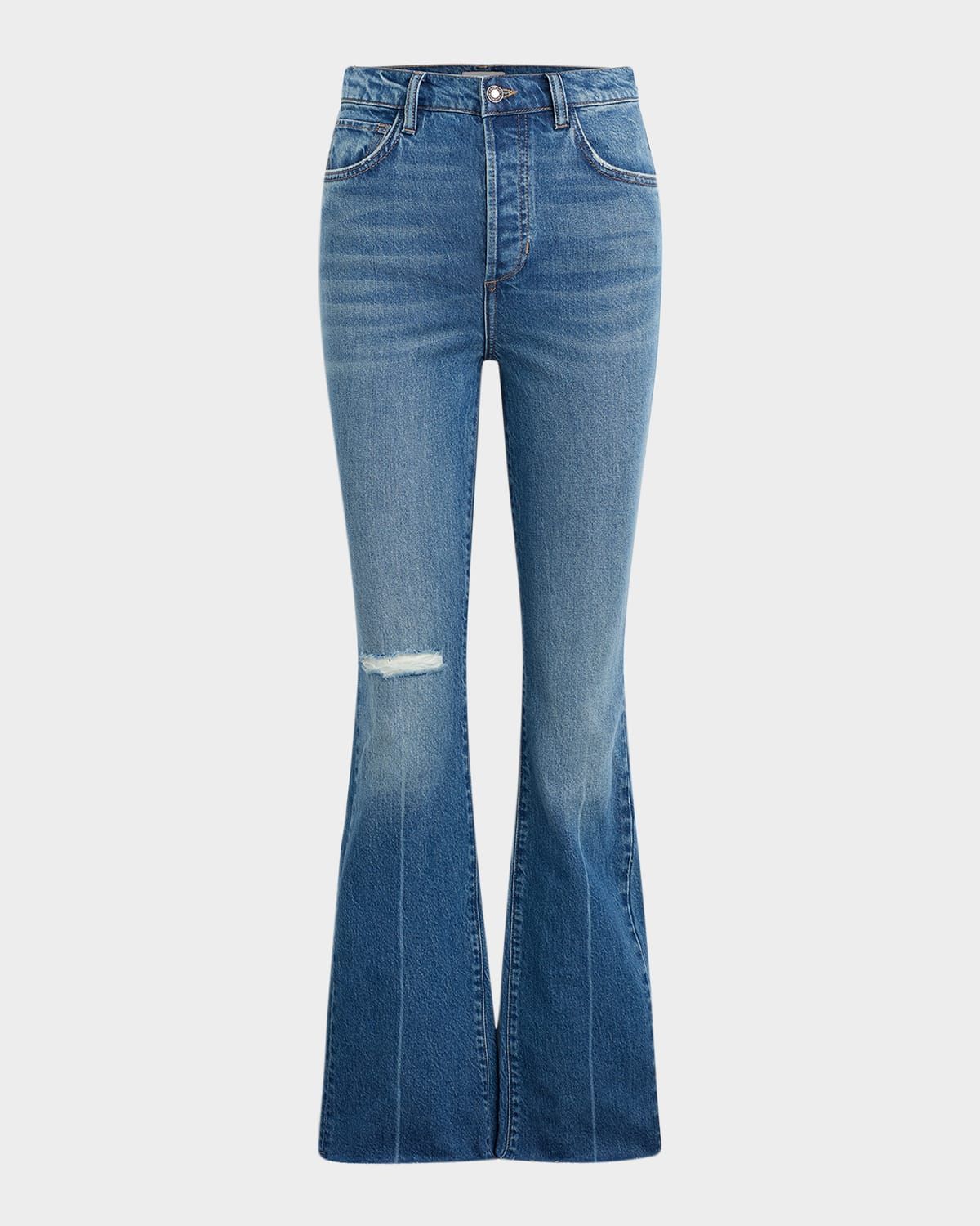 The Valentina Super-High Rise Flare Jeans