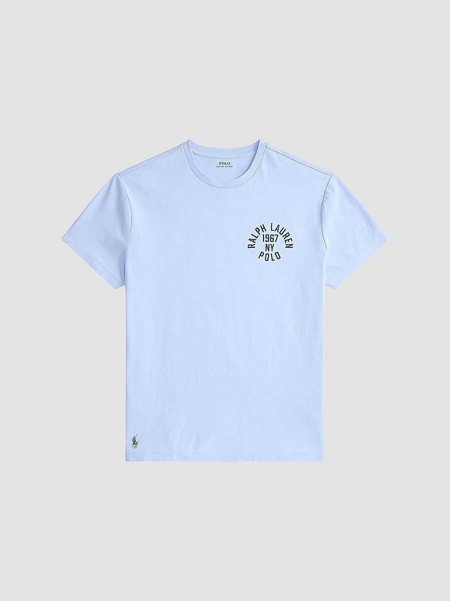 Polo Ralph Lauren Men's Classic-Fit Logo Jersey T-Shirt - Office Blue - Size XS