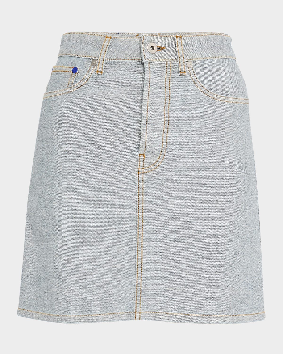 EKD Denim Mini Skirt