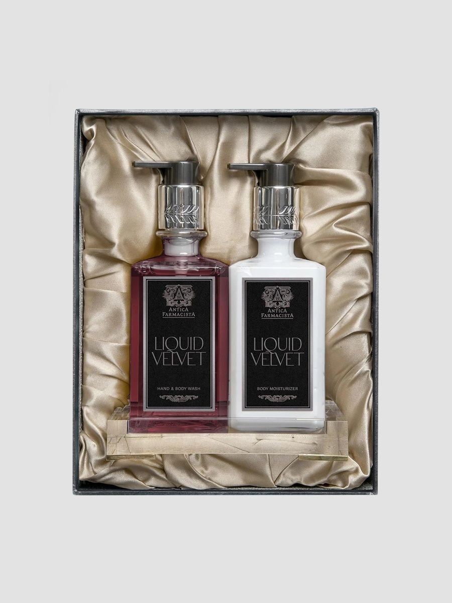 Antica Farmacista Liquid Velvet Lucite Bath & Body Gift Box